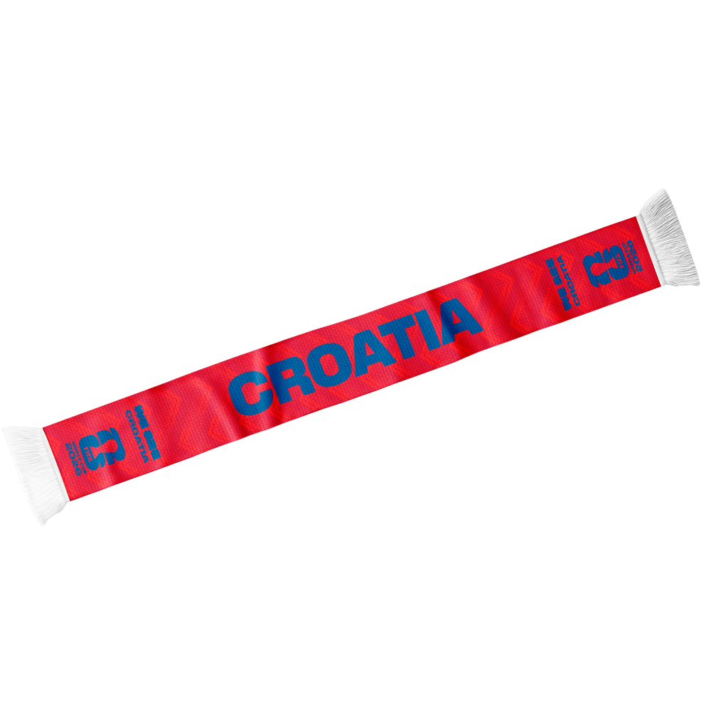 Tradecon Schal "Tradecon Schal Fanschal Kroatien WM26 18x140cm"
