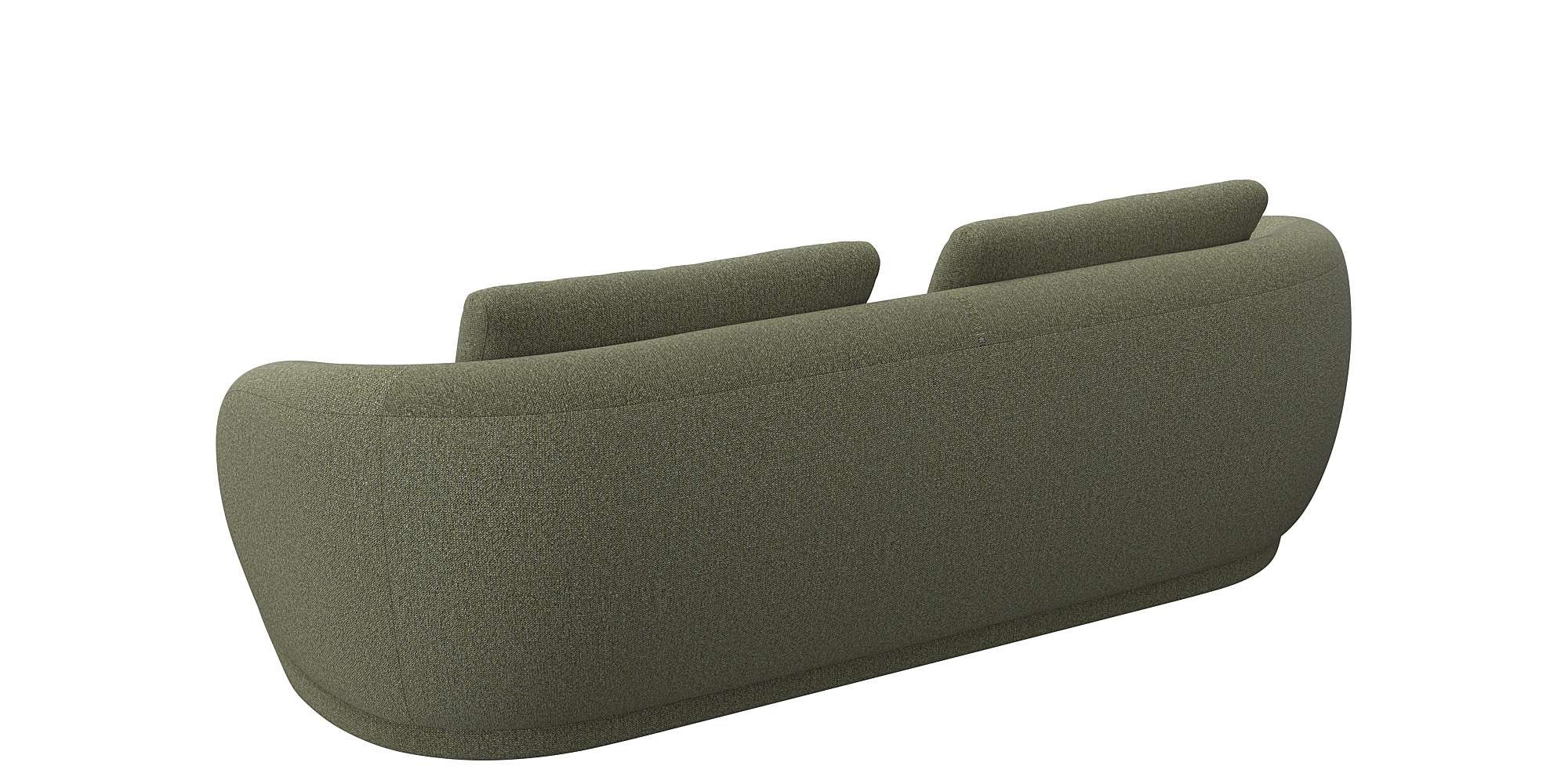 FLEXLUX 3-Sitzer »Torino, rund und bequem, Couch, Dreisitzer, OTTOs Choice«, Modernes, organisches Sofa-Design, Kaltschaum, Wellenunterfederung