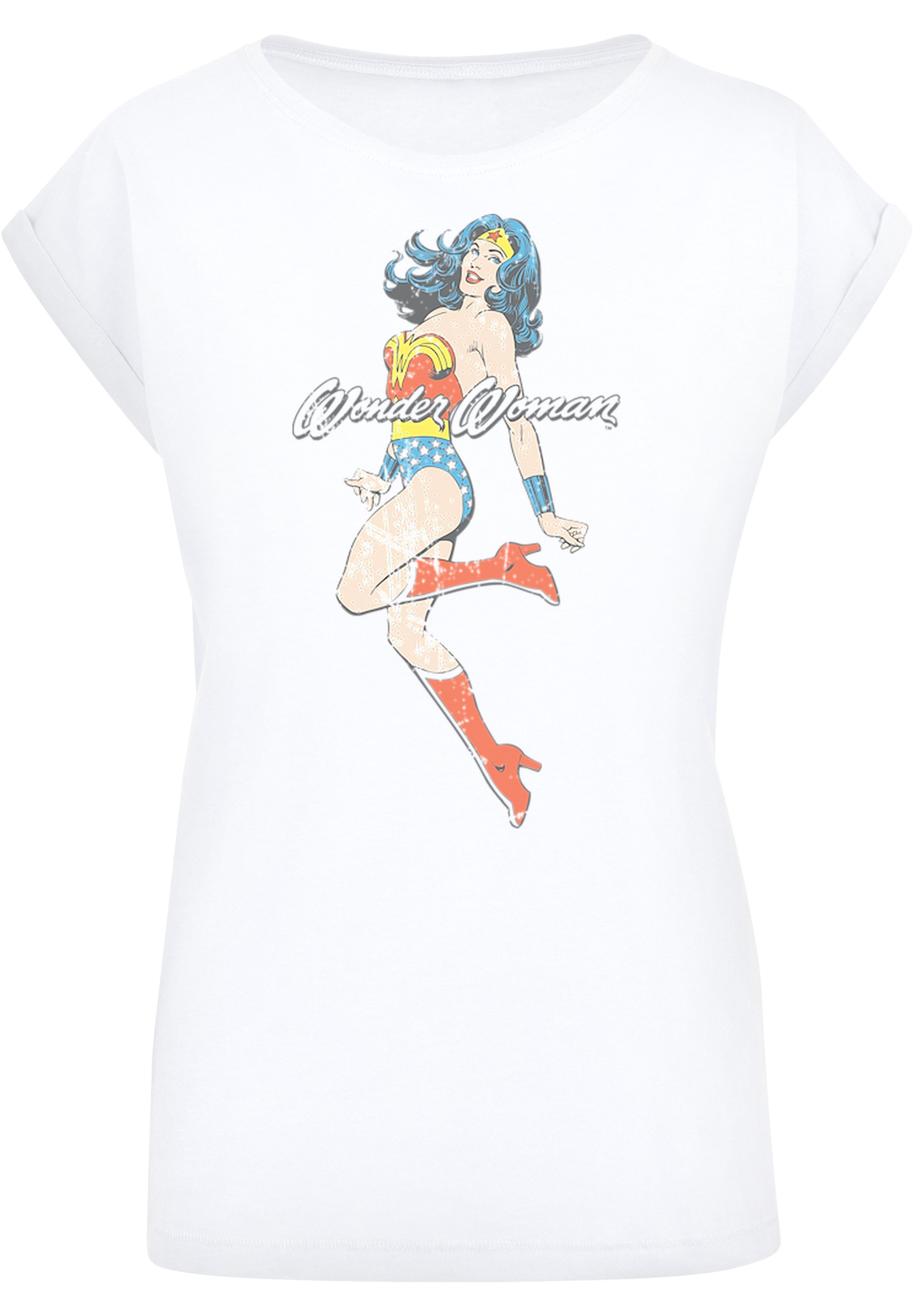 F4NT4STIC T-Shirt »DC Comics Wonder Womand Classic Jump«, Print