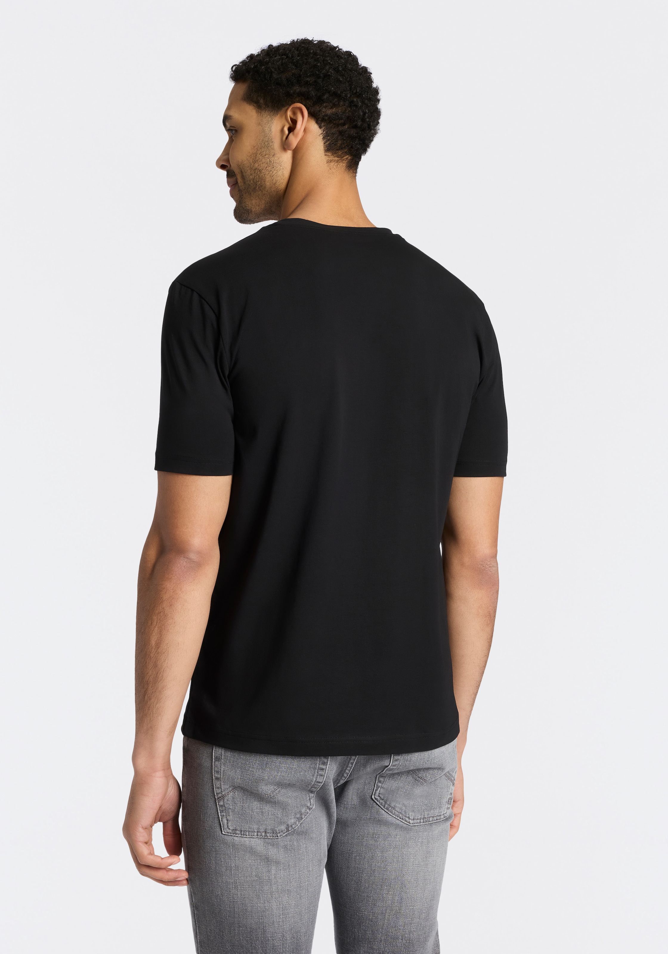 BOSS GREEN T-Shirt Packung, 3er-Pack, 3 Rundhalsausschnitt, kurze Ärmel, Regular fit, Logodruck