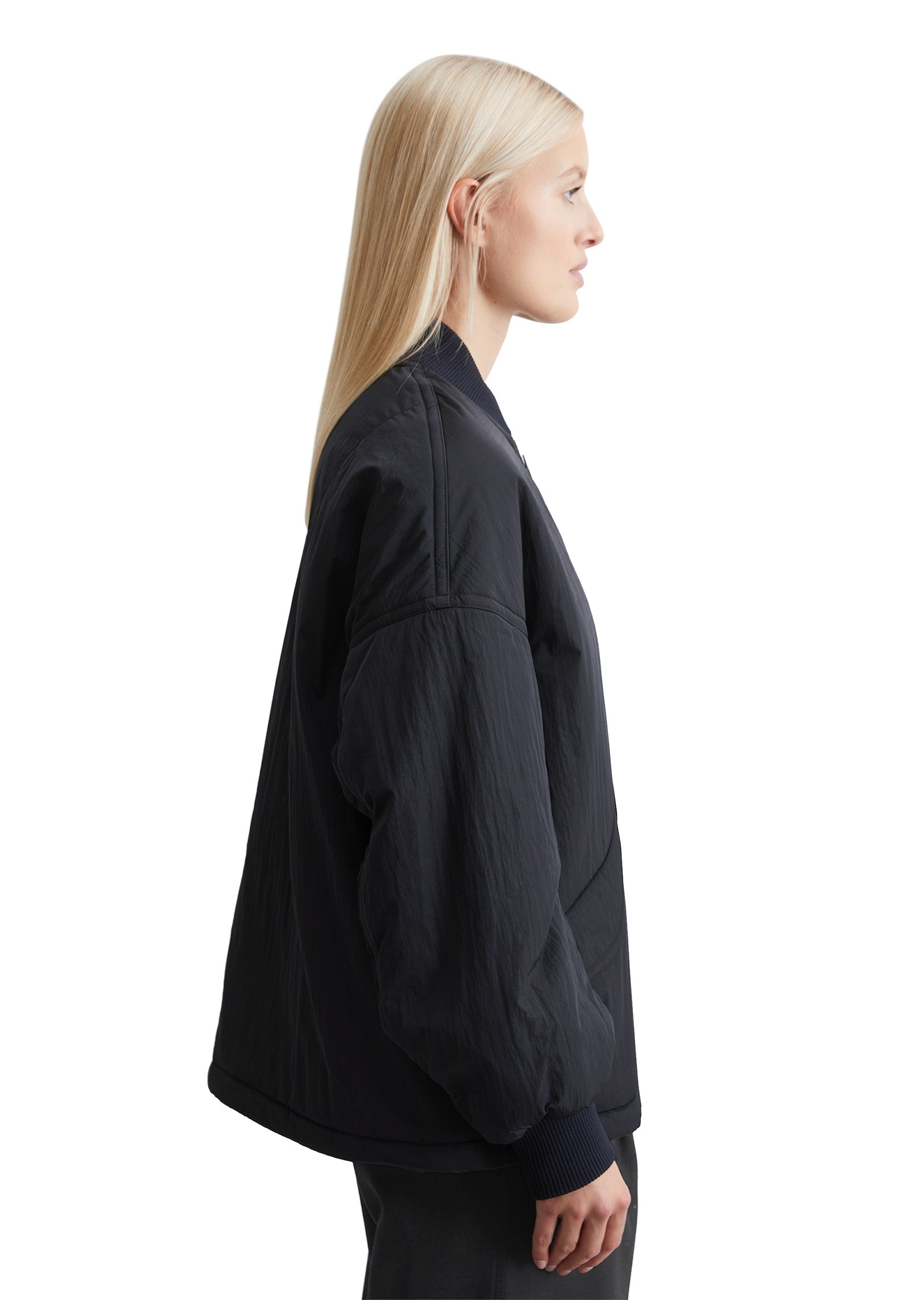 Marc O'Polo Outdoorjacke »aus Crinkle-Nylon«, ohne Kapuze