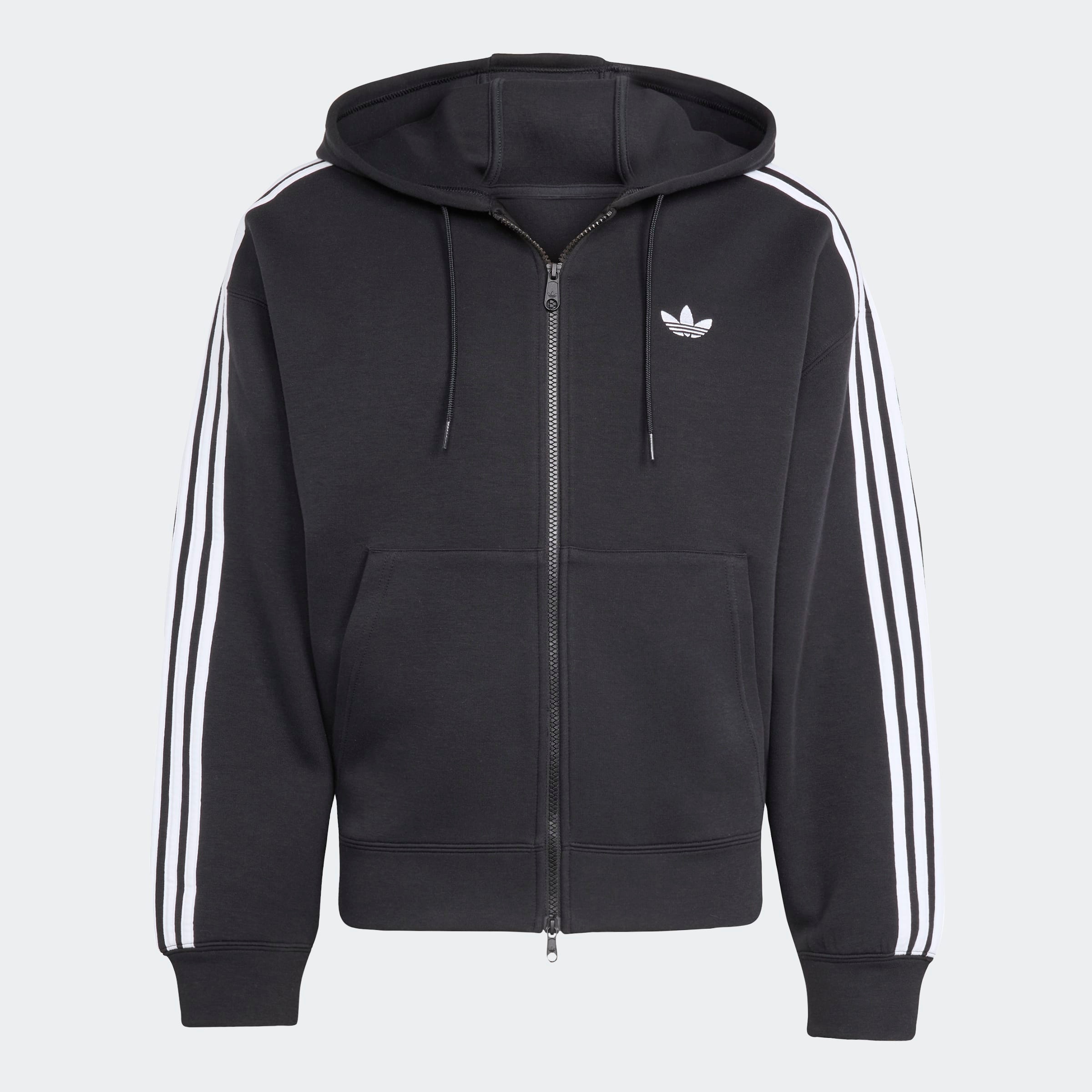 adidas Originals Kapuzensweatshirt »SPACER HOODIE«, mit Reißverschluss, lockere Oversize-Passform
