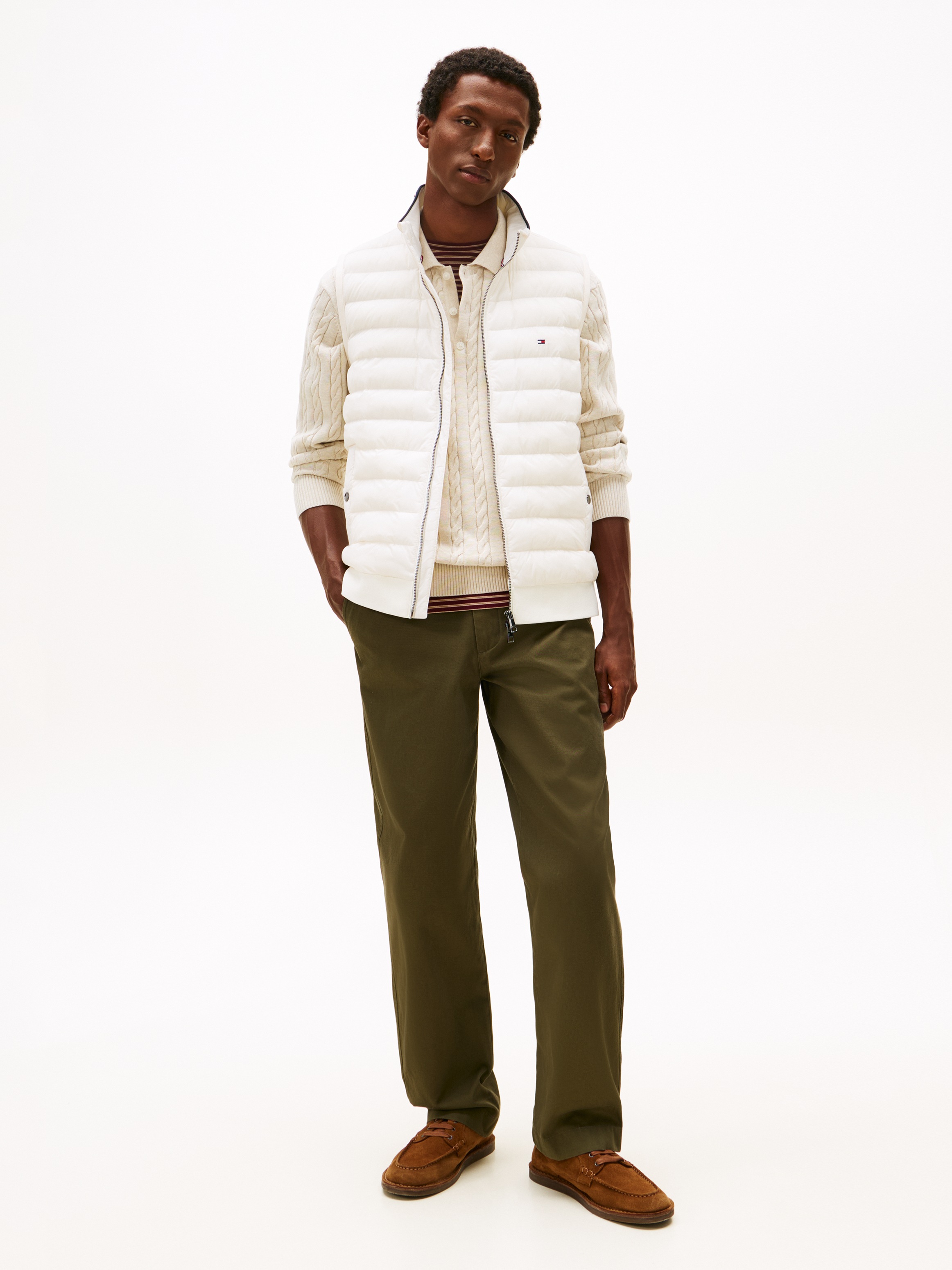 Thumbnail - Tommy Hilfiger Steppweste "MIX MEDIA" Stehkragen, 2-Wege-Reißverschluss