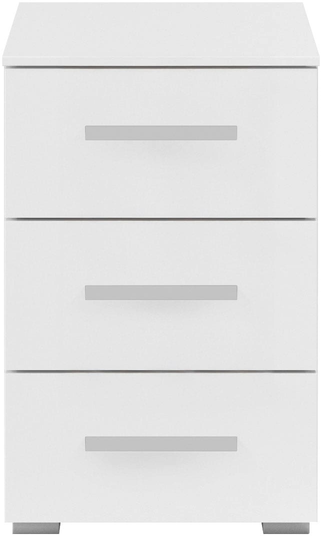 rauch Nachtkommode »Nachttisch Nachtkonsole Nachtschrank KOLUNA mit Dekorfront« Breite 40 cm,  mit 3 geräumigen Schubladen für viel Stauraum MADE IN GERMANY
