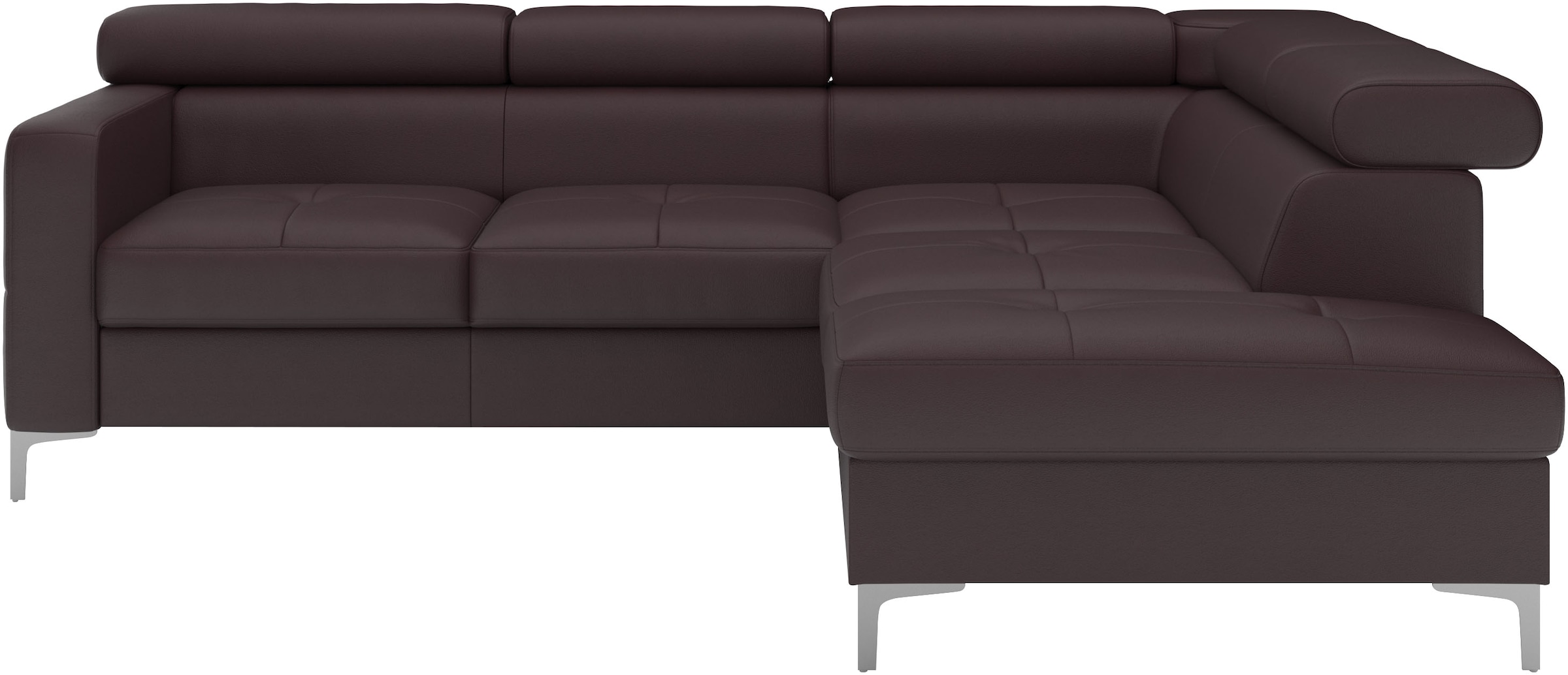 COTTA Ecksofa "Sammy L-Form", mit Kopfteilverstellung, wahlweise mit Bettfu günstig online kaufen