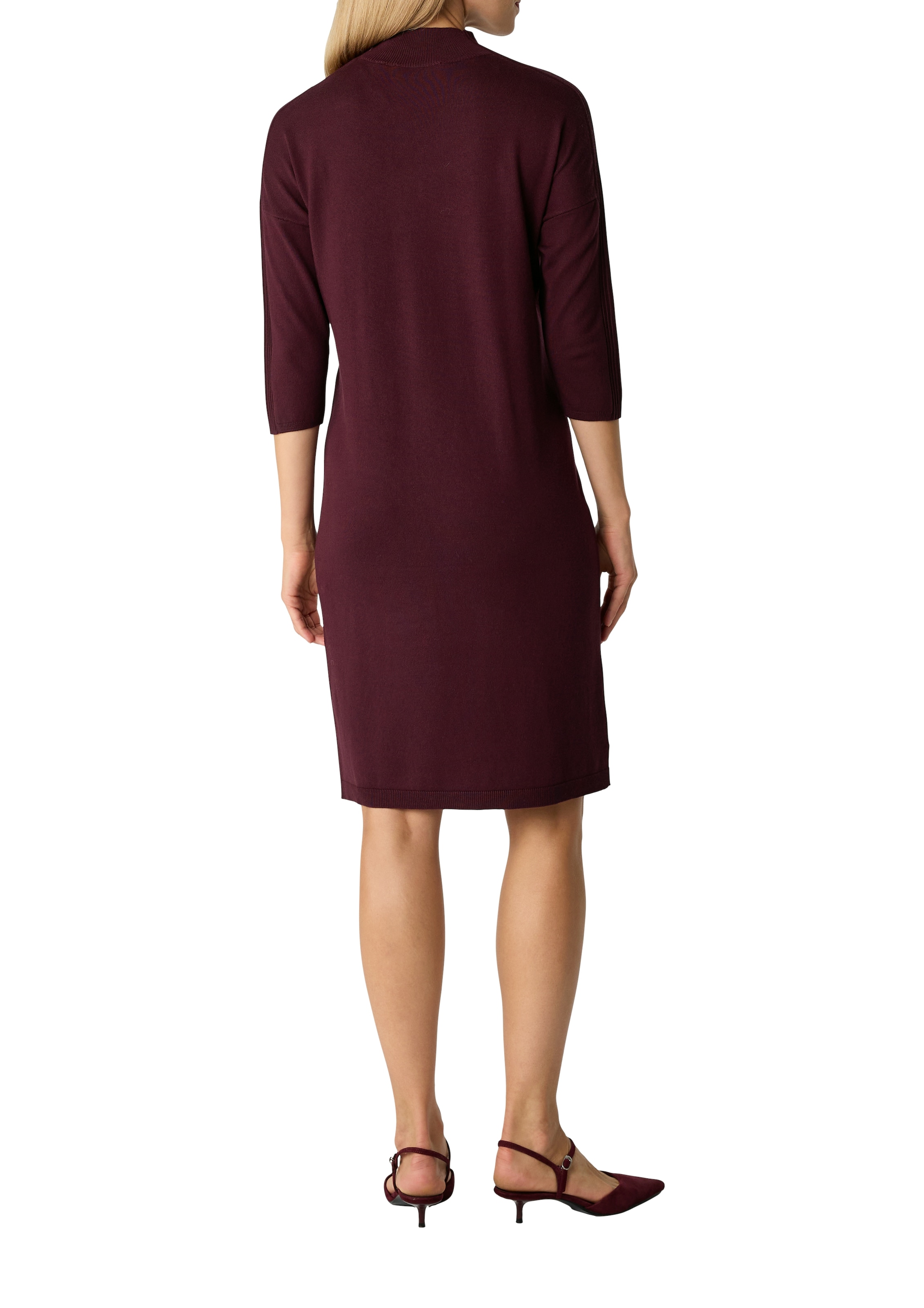 Comma Minikleid, mit Rippdetails