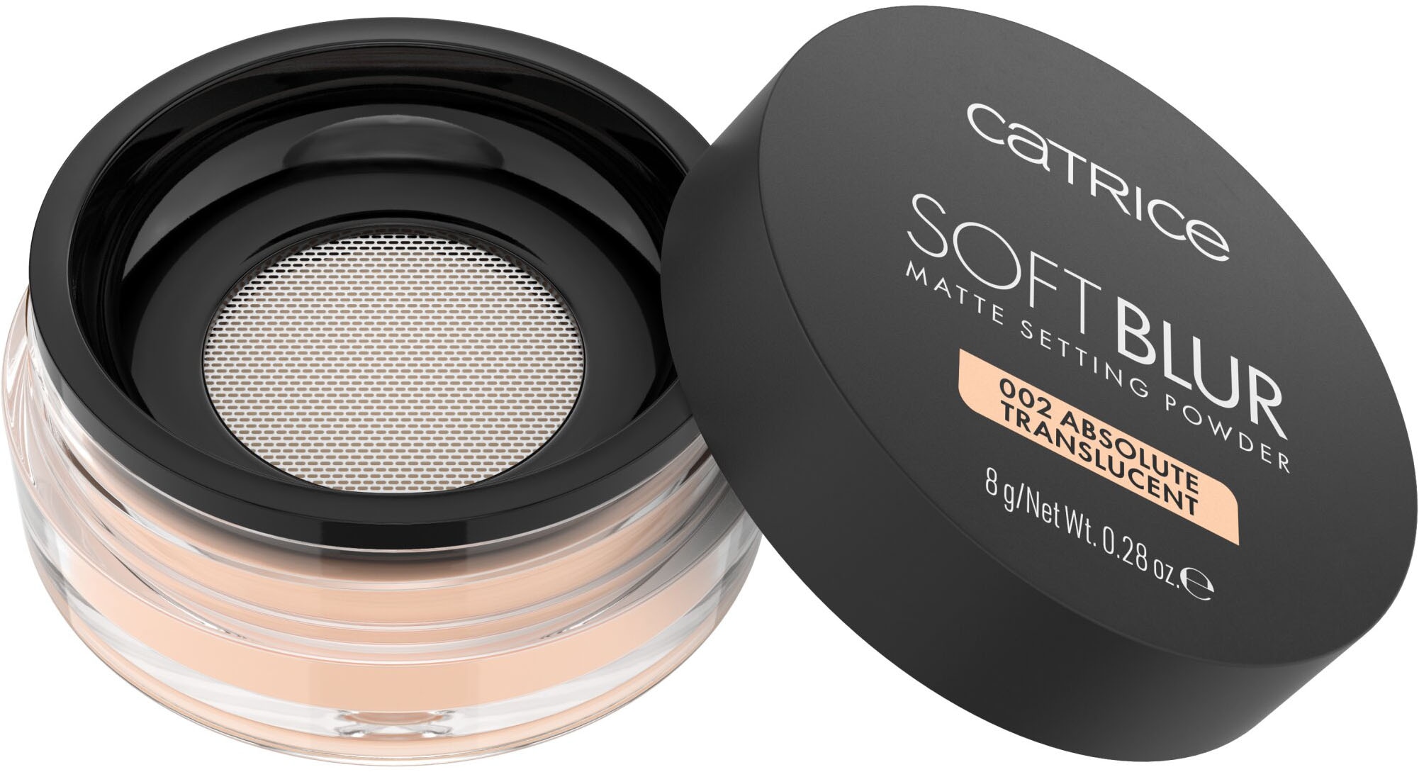 Catrice Puder »Soft Blur Matte Setting Powder«, Rosé-transparente Formel für einen frischen, strahlenden Teint
