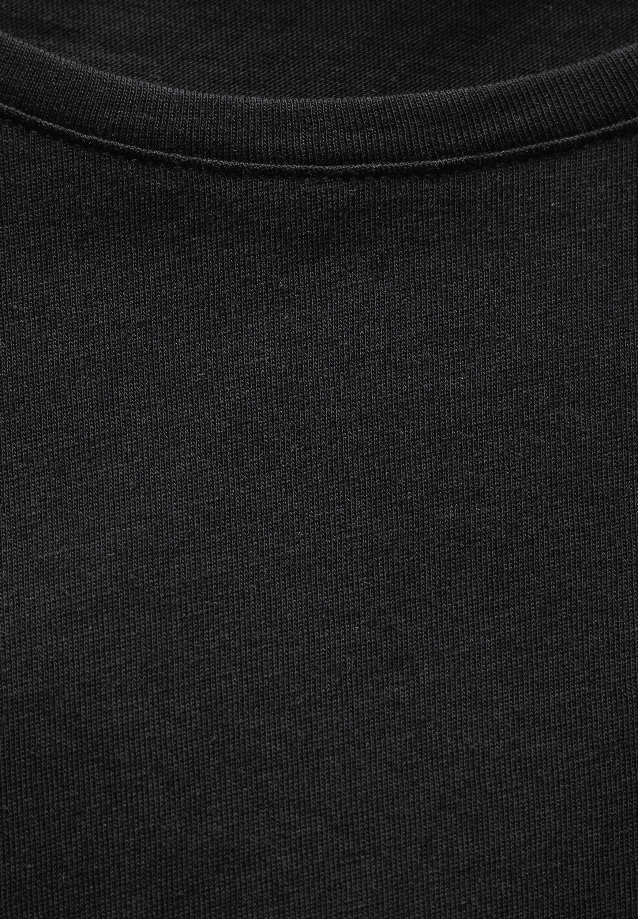 STREET ONE Langarmshirt, aus reiner Baumwolle