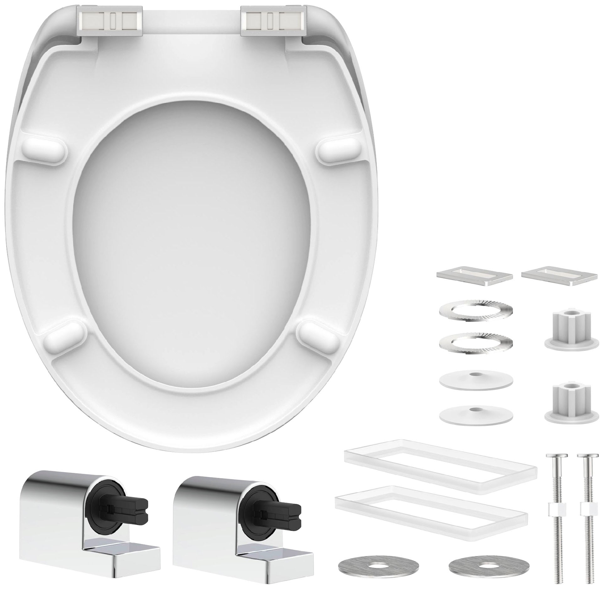 Schütte WC-Sitz »Lighthouse« Duroplast, mit Absenkautomatik