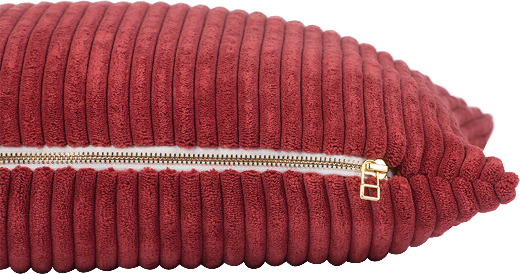 TOM TAILOR HOME "Big Corduroy" mit effektvollem Reißverschluss, Kissenhülle günstig online kaufen