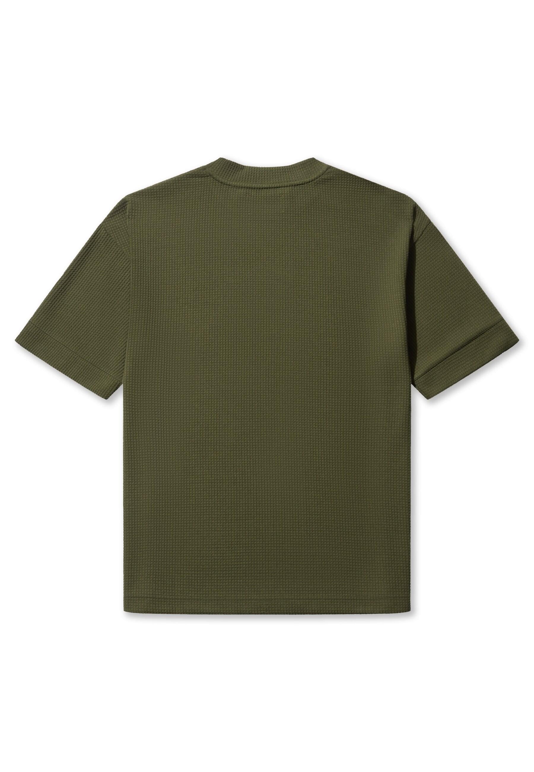 Pas De Monaco T-Shirt "Pas De Monaco WAFFLE T-SHIRT", (1 tlg.) günstig online kaufen