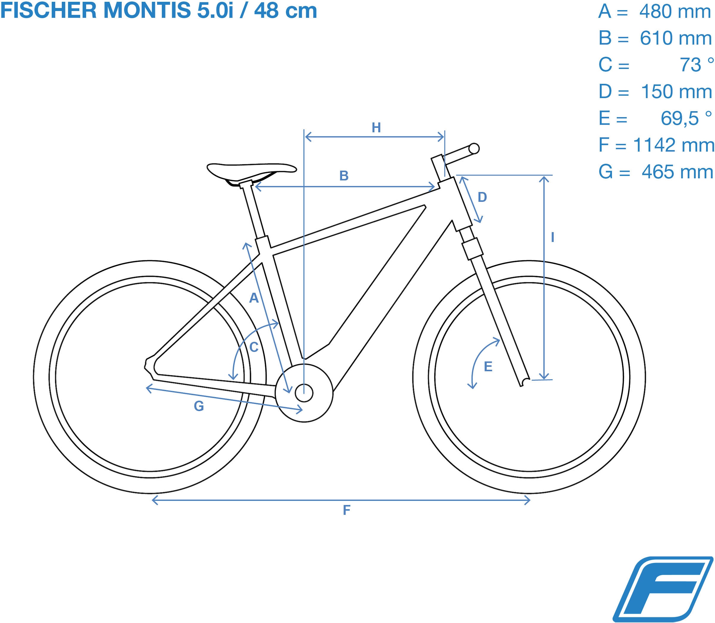 FISCHER Fahrrad E-Bike »MONTIS 5.0i 504«, 10 Gang, Pedelec
