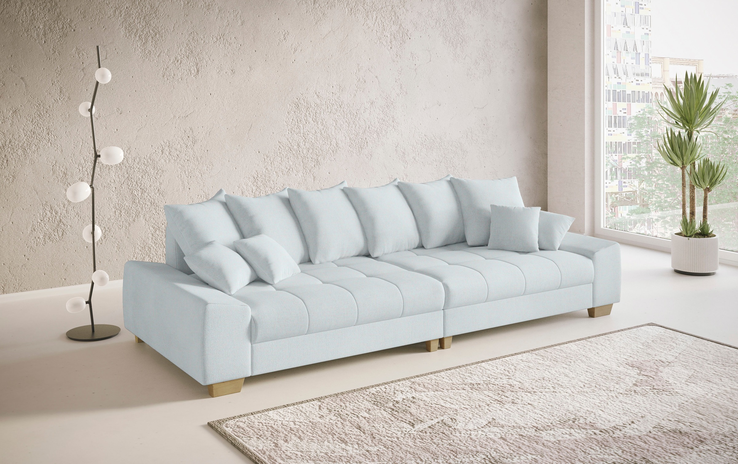 Mr. Couch Big-Sofa »Nikita II«, mit Kaltschaumpolsterung bis 140kg belastbar
