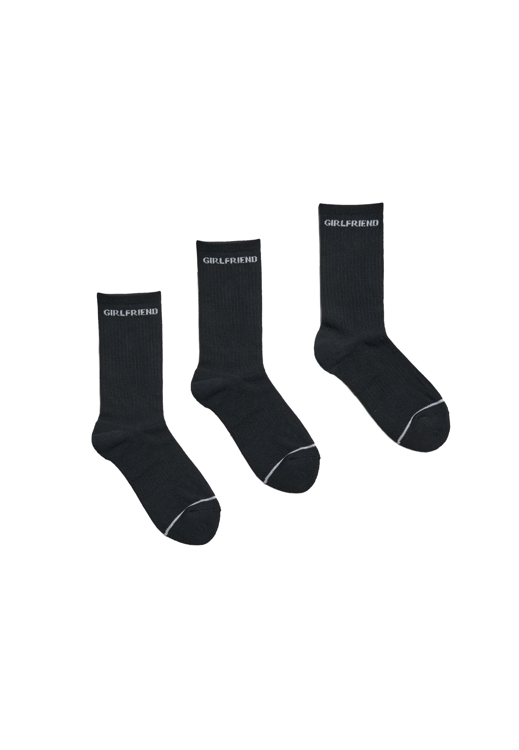 GIRLFRIEND COLLECTIVE Tennissocken "Girlfriend Collective 3-Pack Girlfriend Crew Sock"