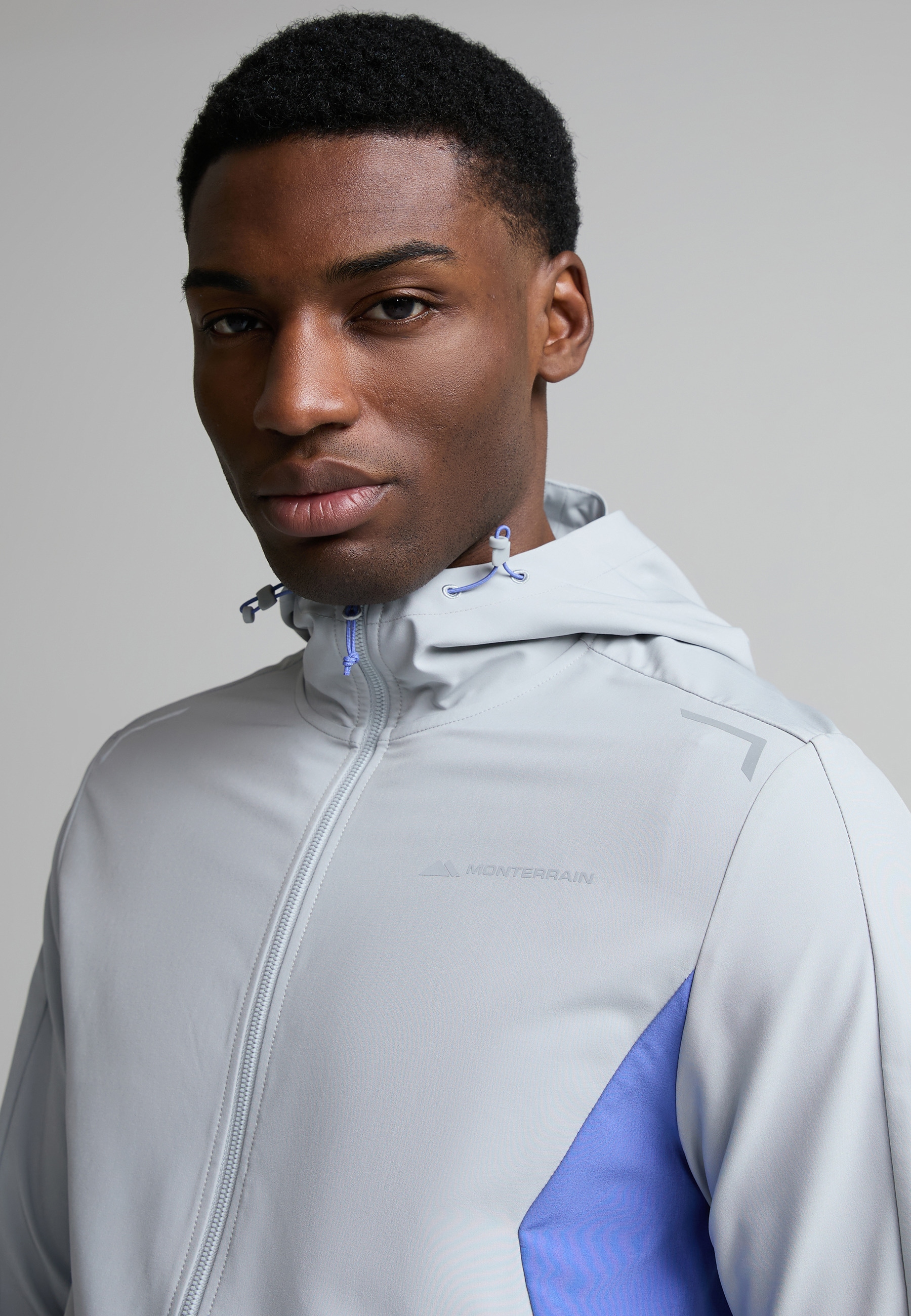 Monterrain Outdoorjacke »Monterrain LYDER WINDRUNNER« 1 Stk. tlg. mit Kapuze