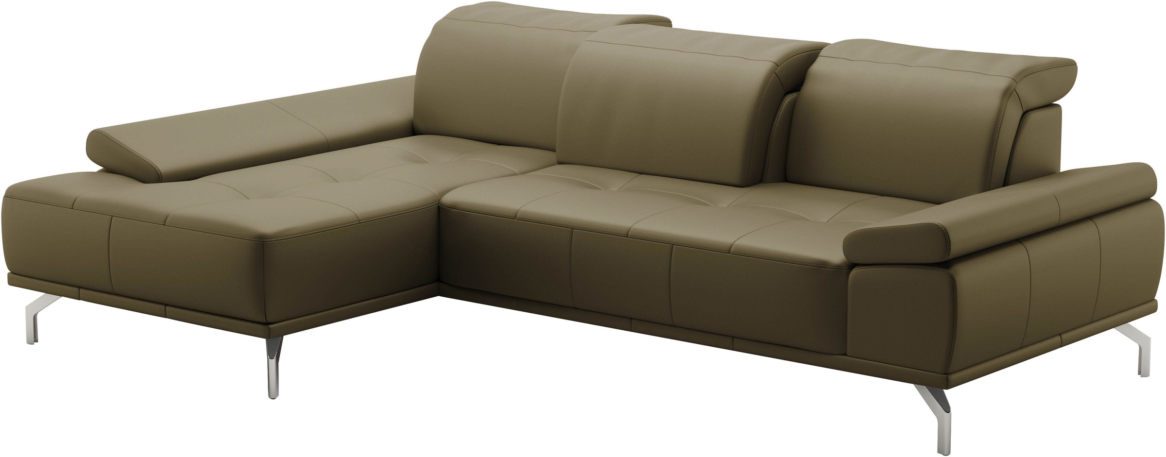 Places of Style Ecksofa »Caluna«, Inkl.Sitztiefenverstellung