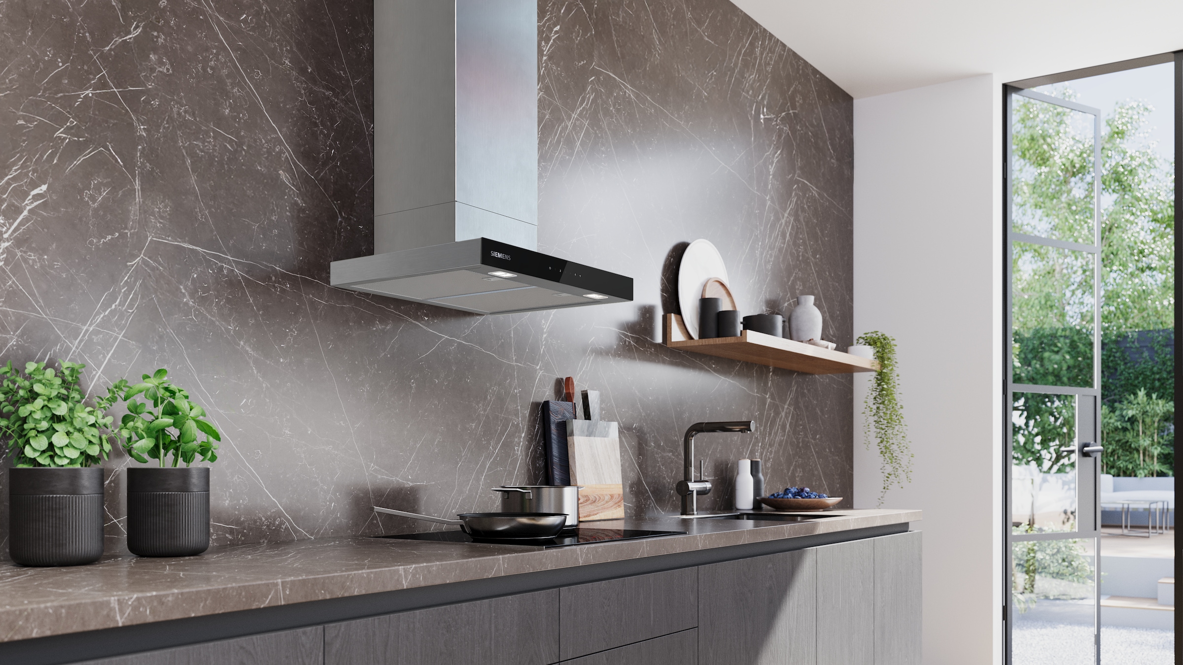 SIEMENS Wandhaube »LC67BDN30« Serie iQ500