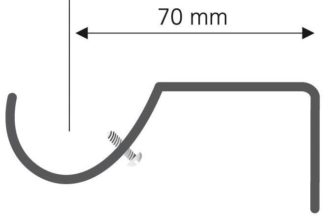 Liedeco Träger für Gardinenstangen Ø 16 mm günstig online kaufen