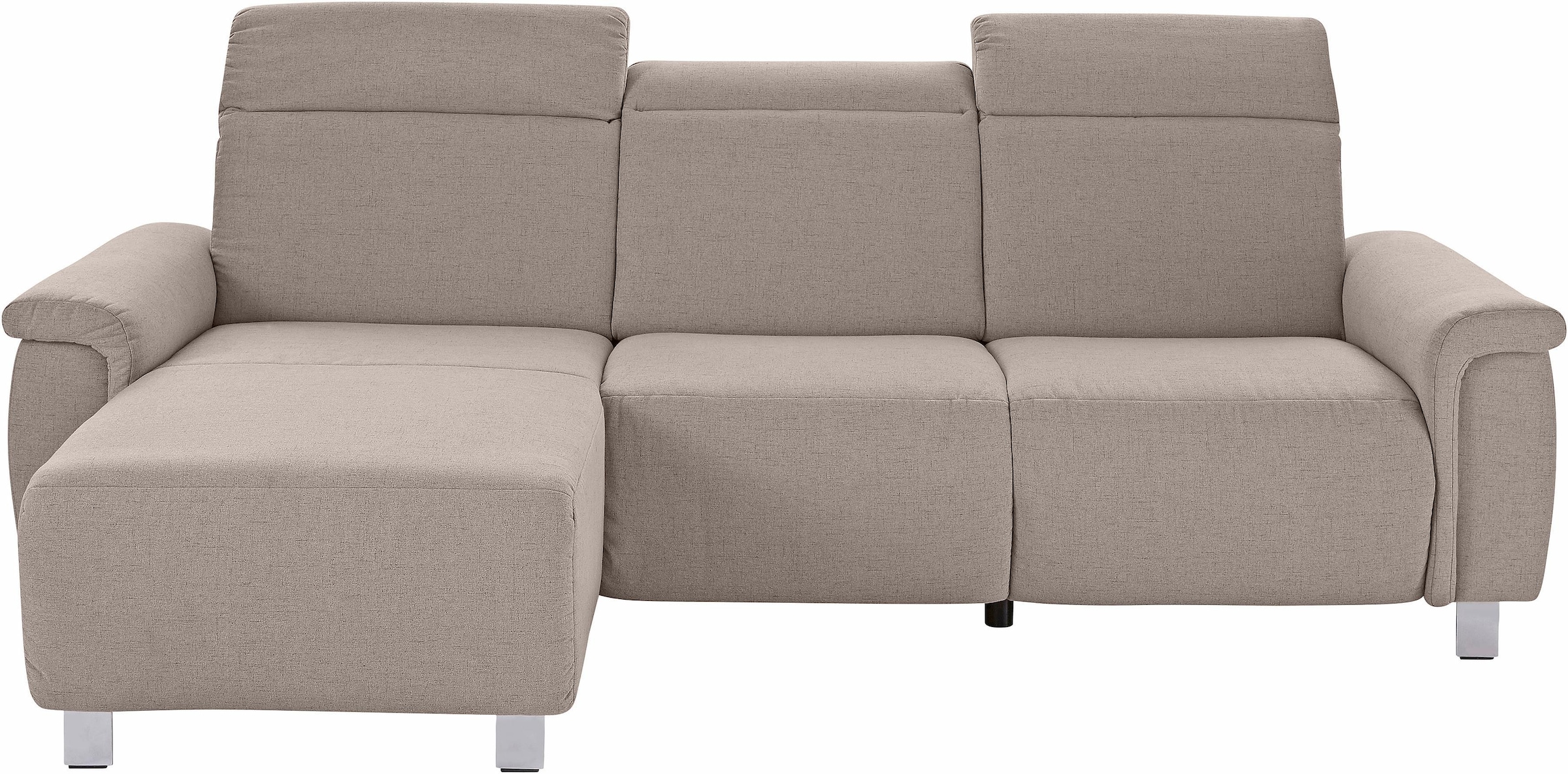 sit&more Ecksofa »Township L-Form«, wahlweise mit elektrischer Wallfree-Funktion