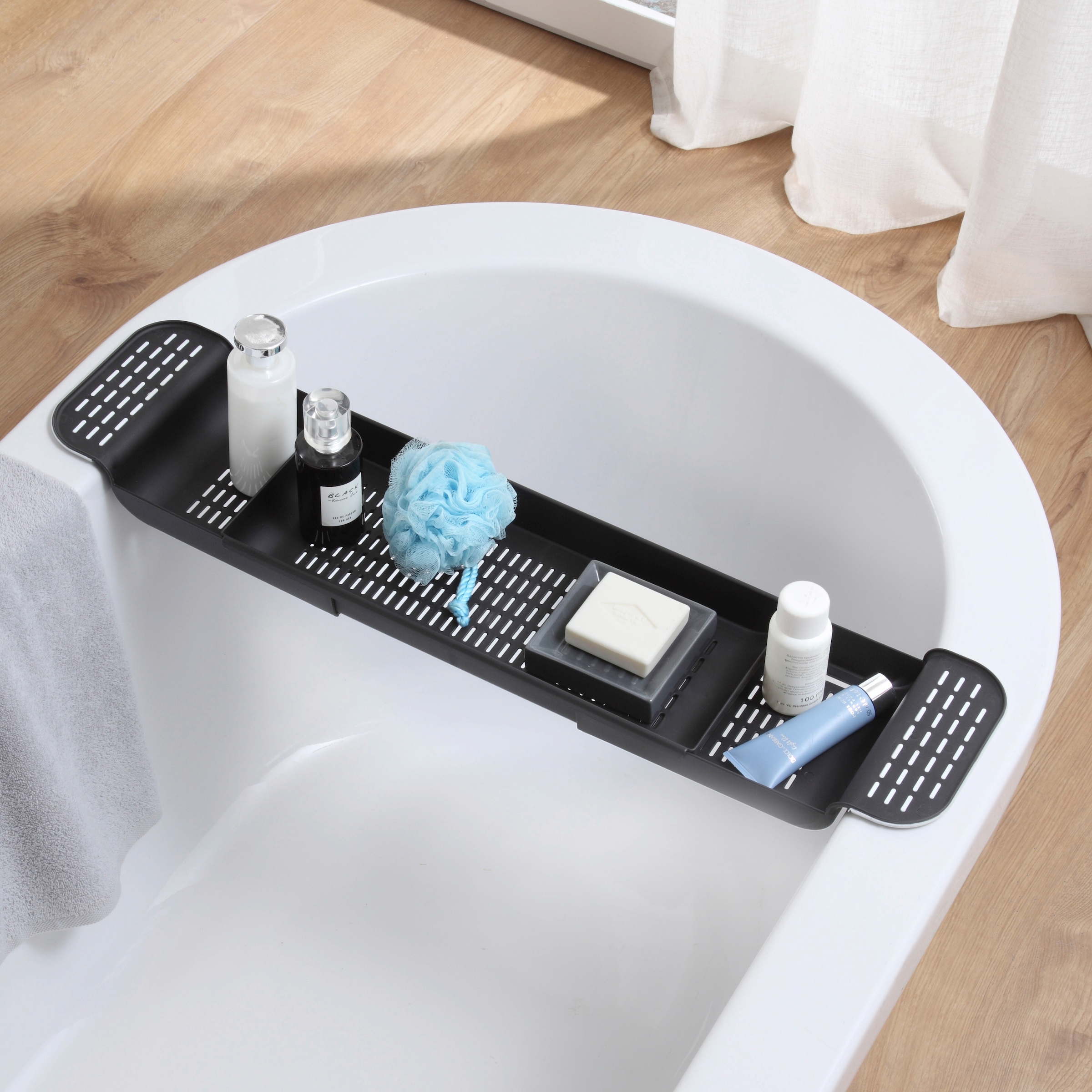 SEE∙MANN∙GARN Badewannenbrücke »Tubby«, 55 bis 78 cm