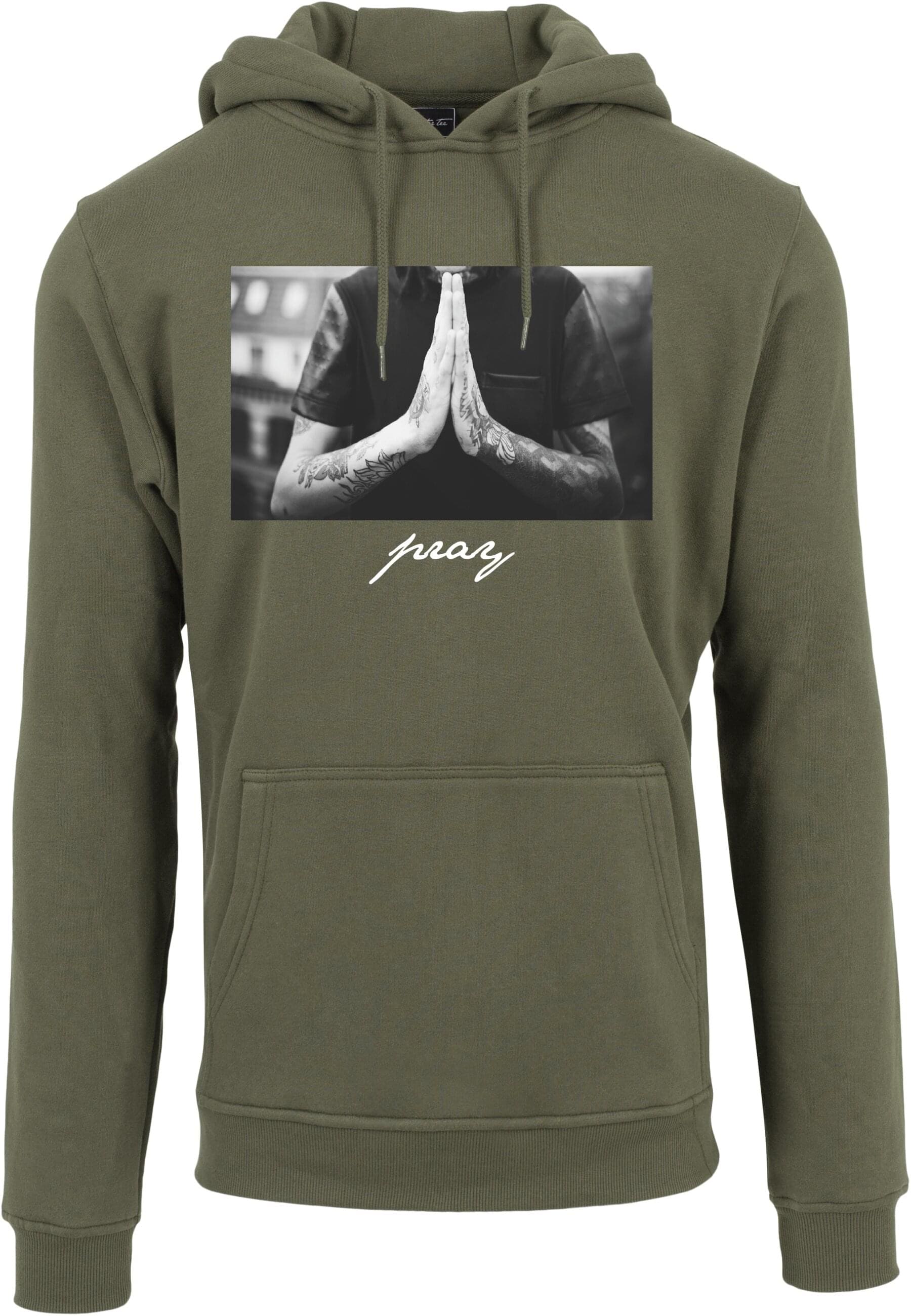 MisterTee Sweatshirt "MisterTee Herren Pray Hoody", 1 Stk. günstig online kaufen