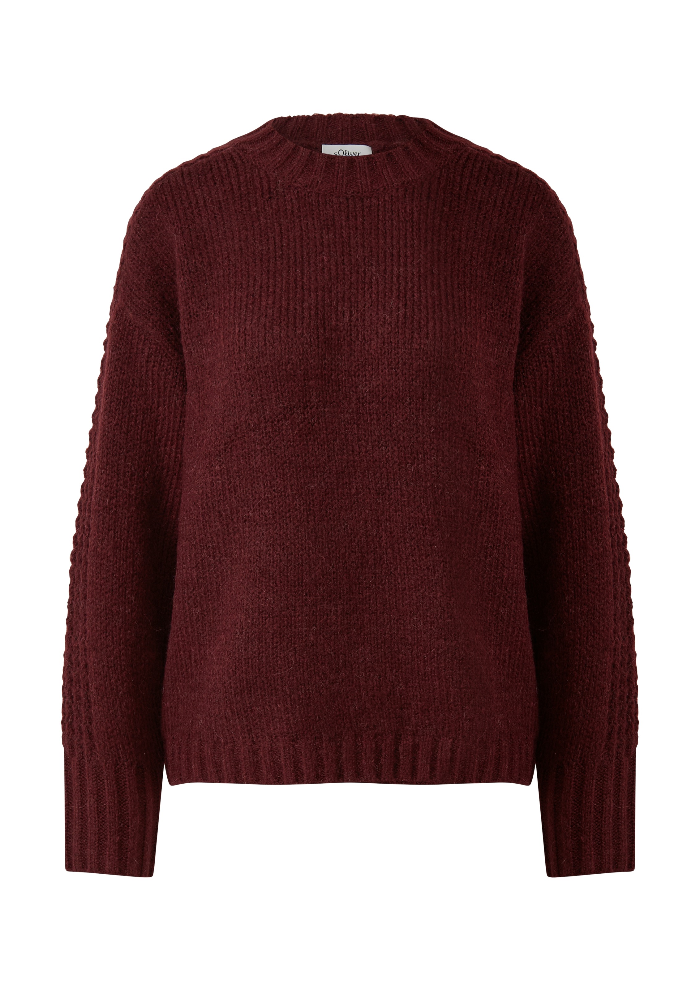 s.Oliver Women Knit Sweater Dark Merlot 44 2