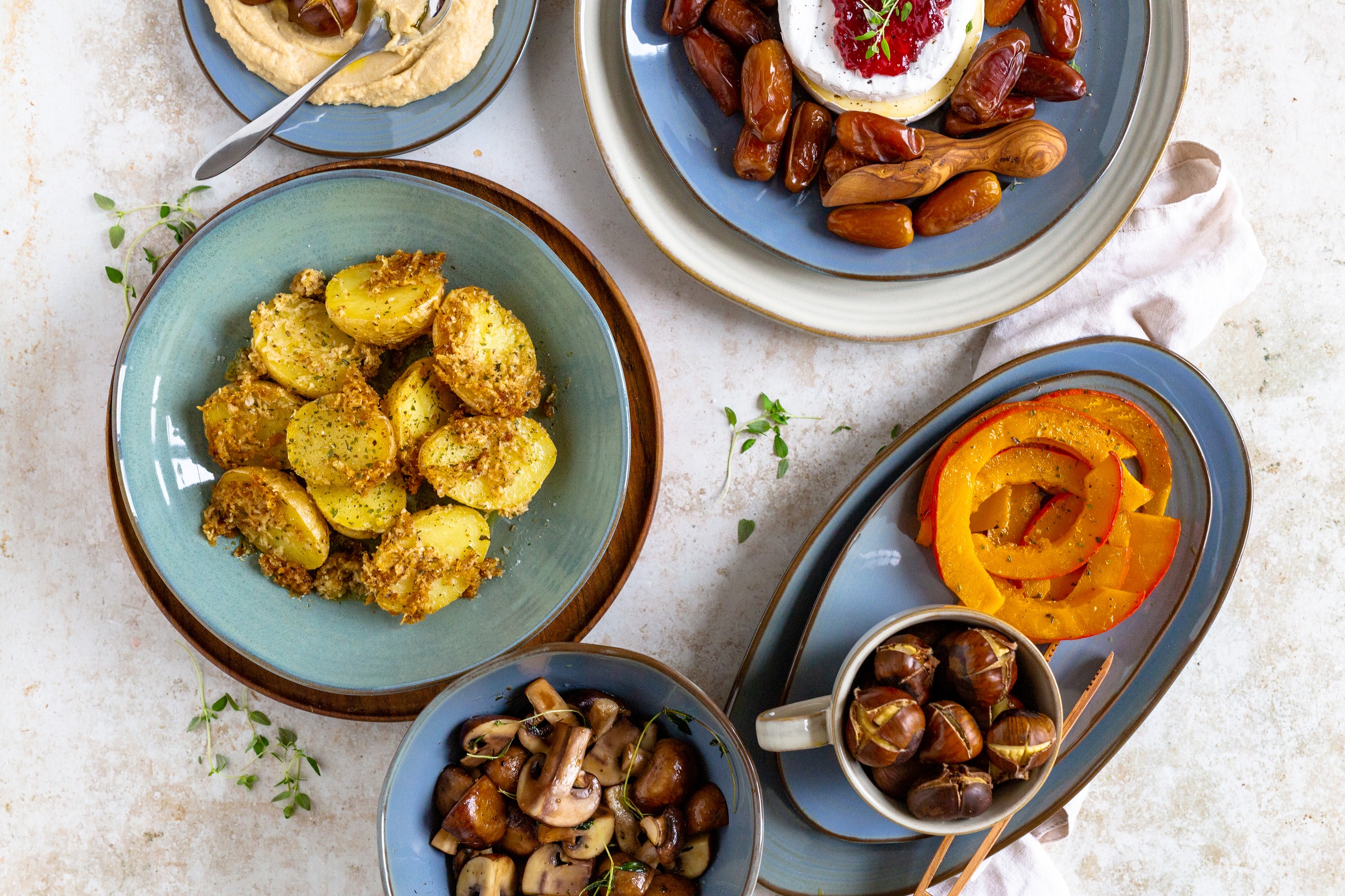 MÄSER Servierplatte "Nottingham, Servierplatten-Set, Steinzeug" günstig online kaufen