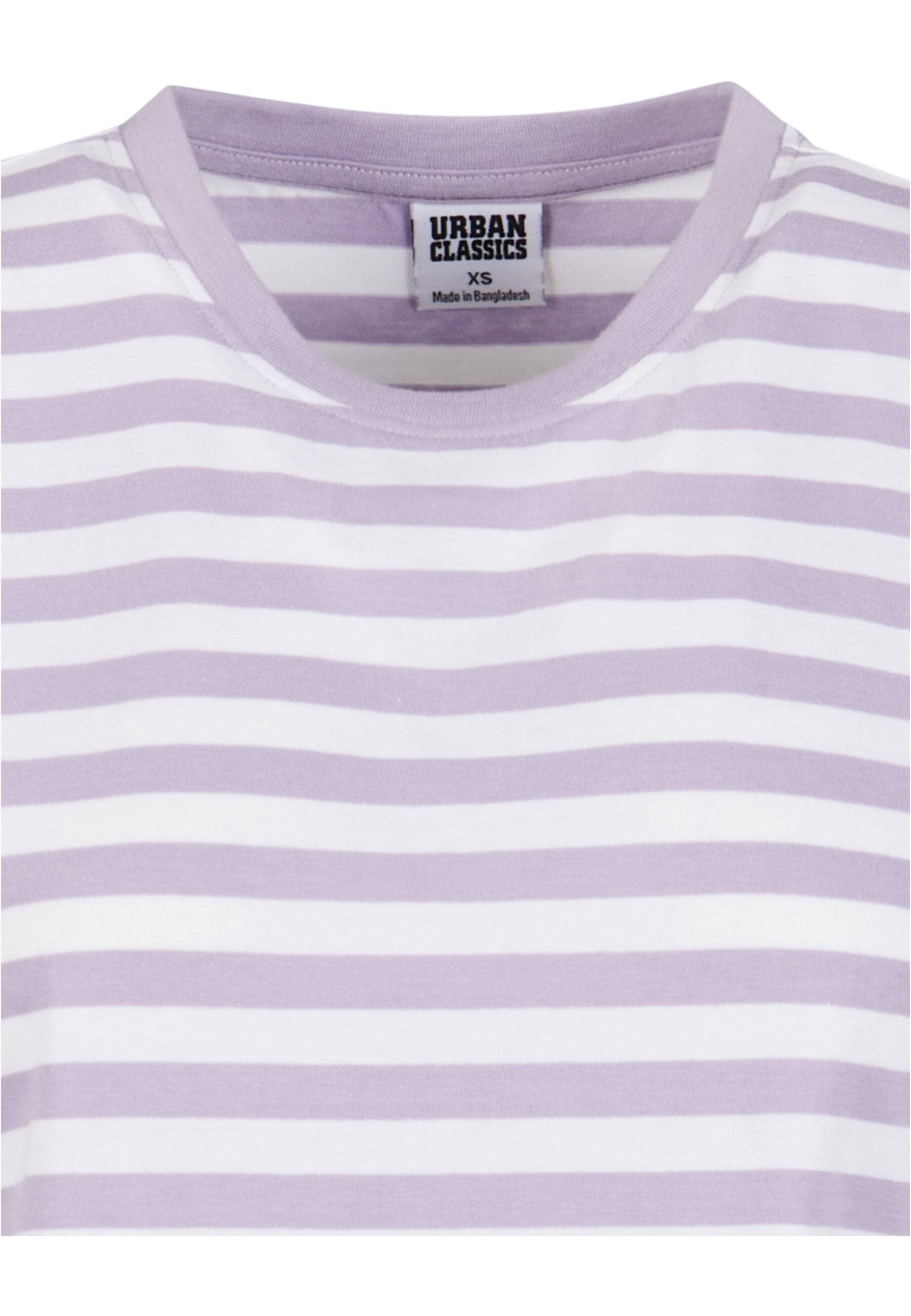 URBAN CLASSICS T-Shirt »Urban Classics Damen Ladies Regular Striped Tee«, (1 tlg.)