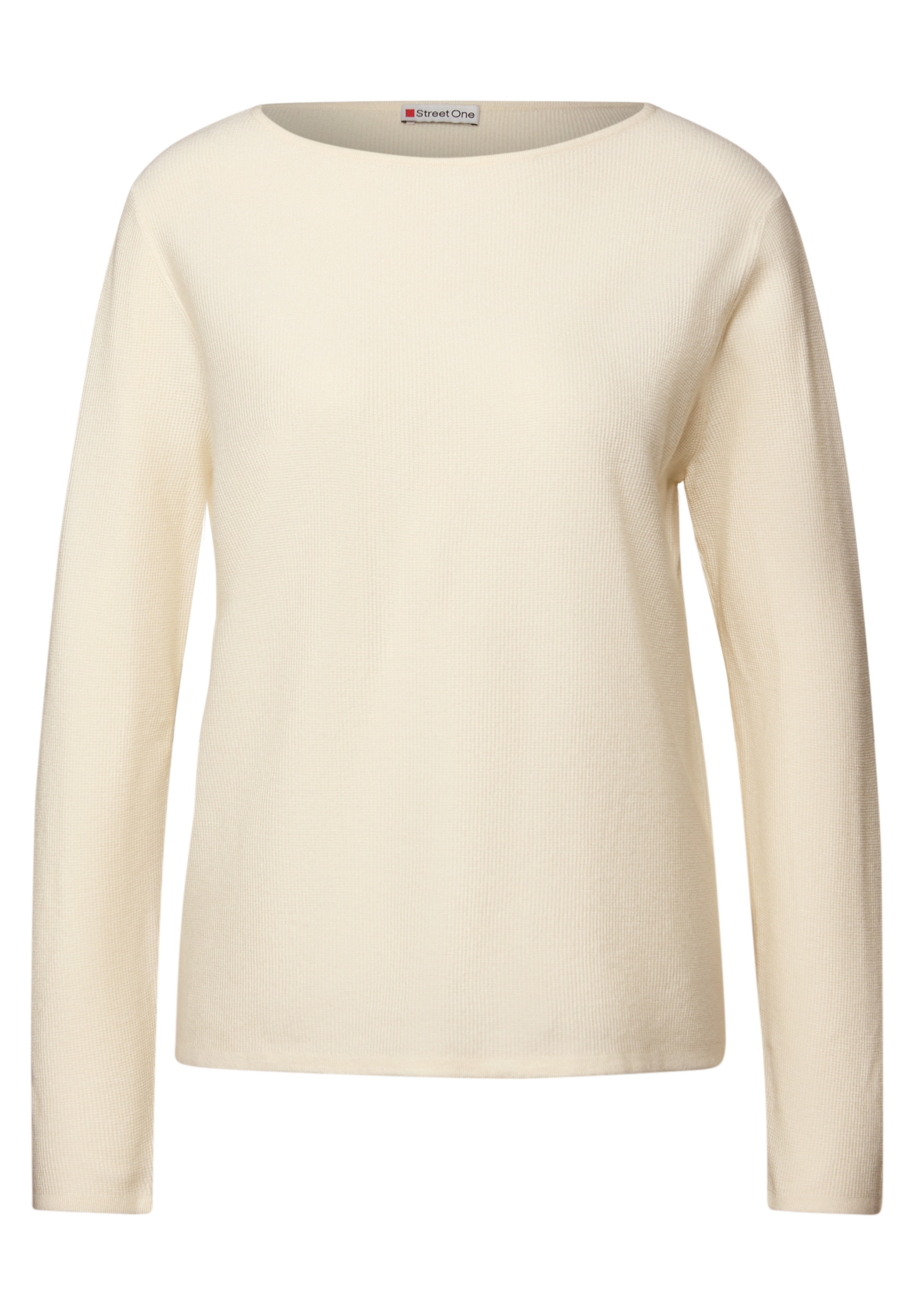 STREET ONE Strickpullover, mit U-Boot-Ausschnitt