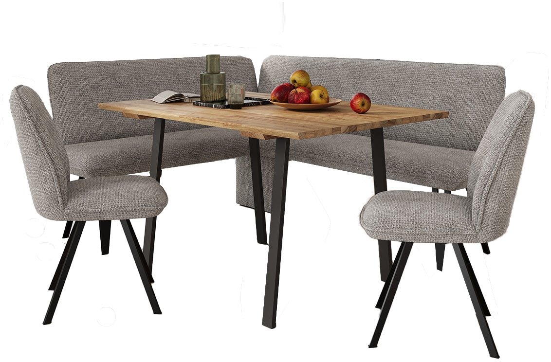 OTTO home Eckbankgruppe "Mily Essecke, Sitzgruppe, Eckbankgruppe, Küchenbankgruppe" Set, 4er, 4 Stk. tlg. BESTSELLER