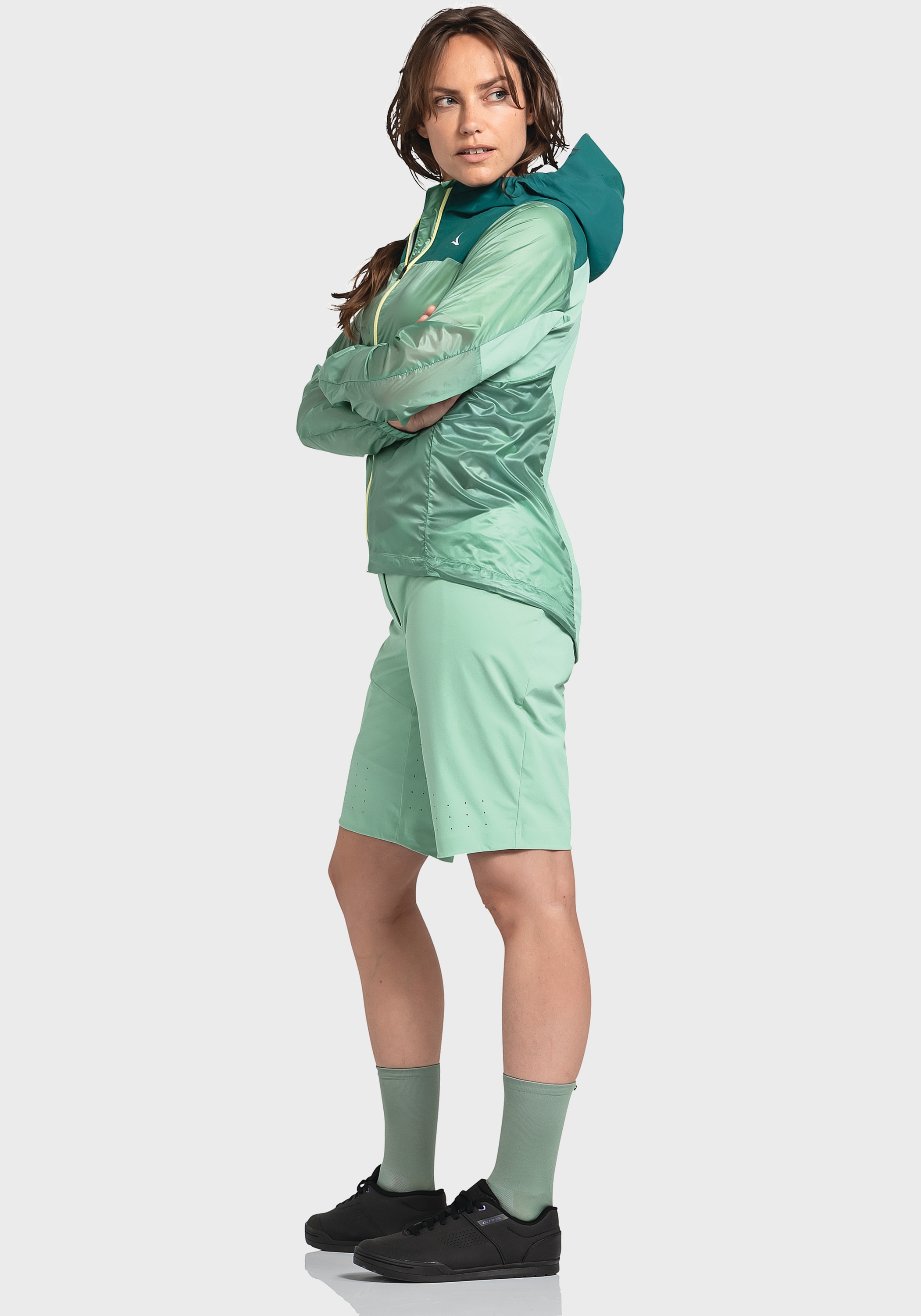 Schöffel Outdoorjacke »Hybrid Jkt Flow Trail L«, mit Kapuze