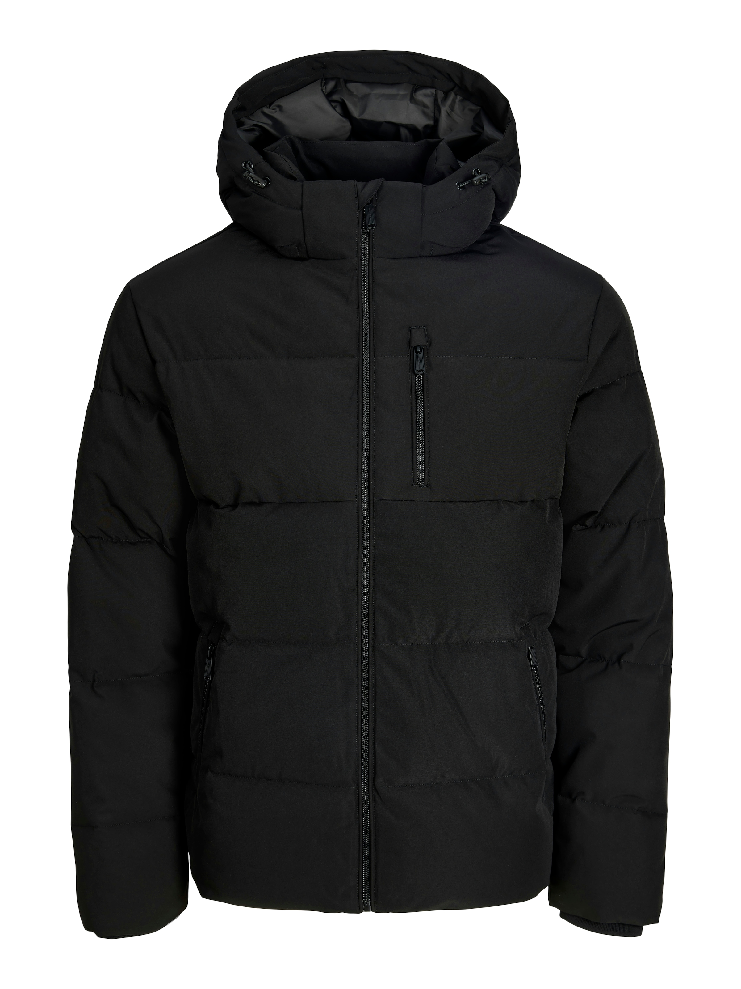 Jack & Jones Steppjacke "Jjebecks Puffer Sn" Mit Kapuze Kunstfaser, Regular Fit