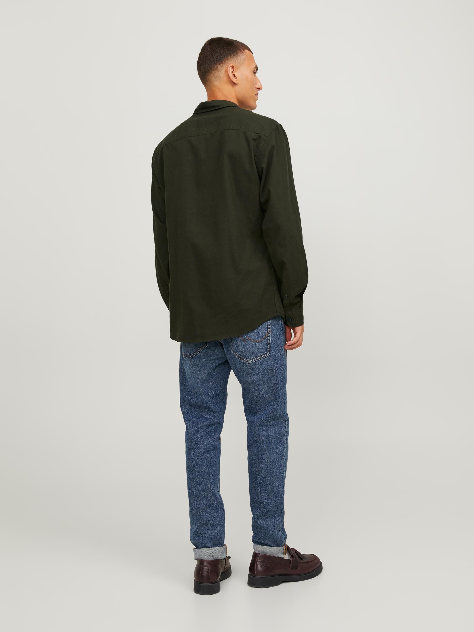 Jack & Jones Langarmhemd "JJEGINGHAM TWILL SHIRT L/S NOOS" günstig online kaufen