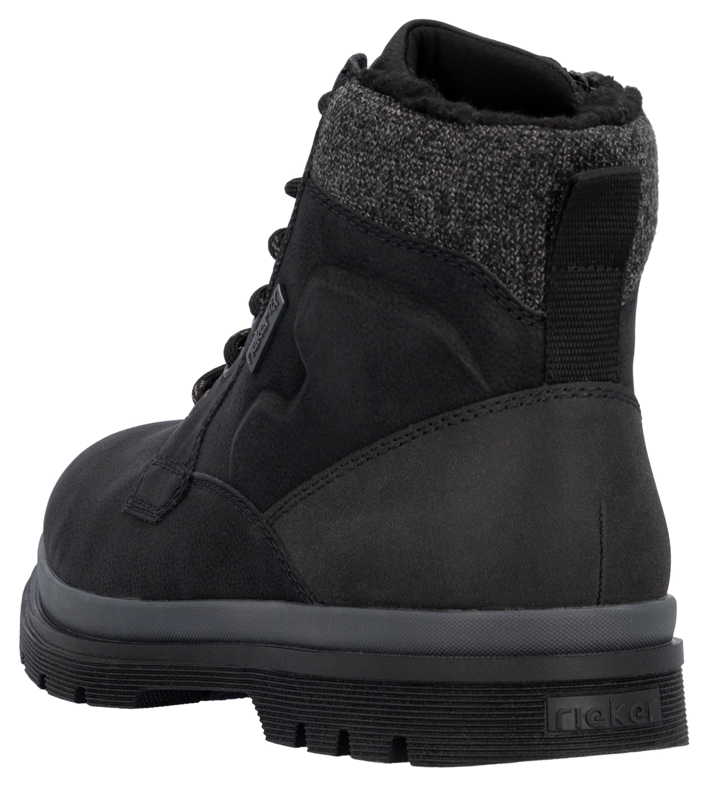 Rieker Winterstiefelette, Winterboots, Schnürboots mit Innenreißverschluss und RiekerTex