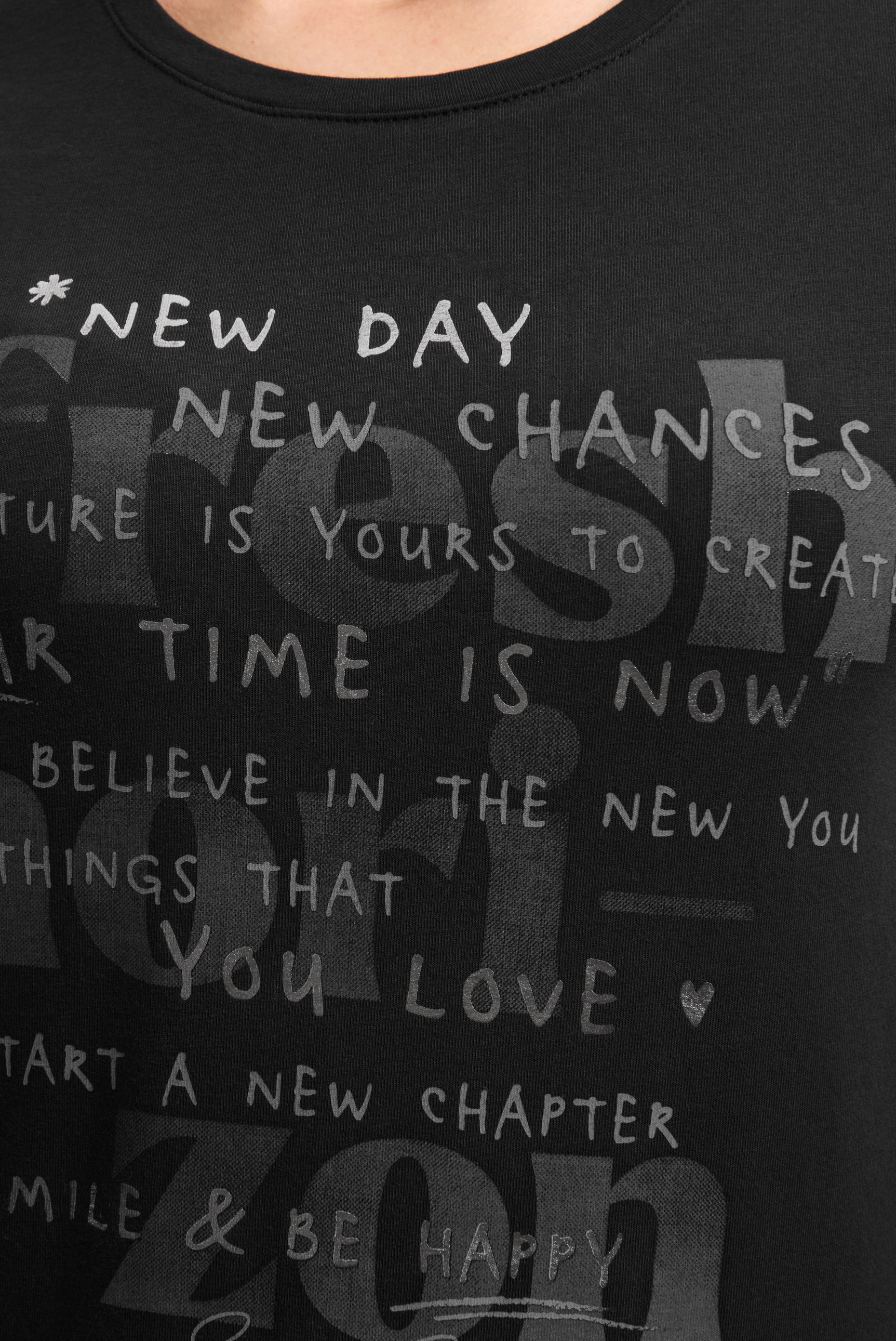 SOCCX Rundhalsshirt mit Baumwolle