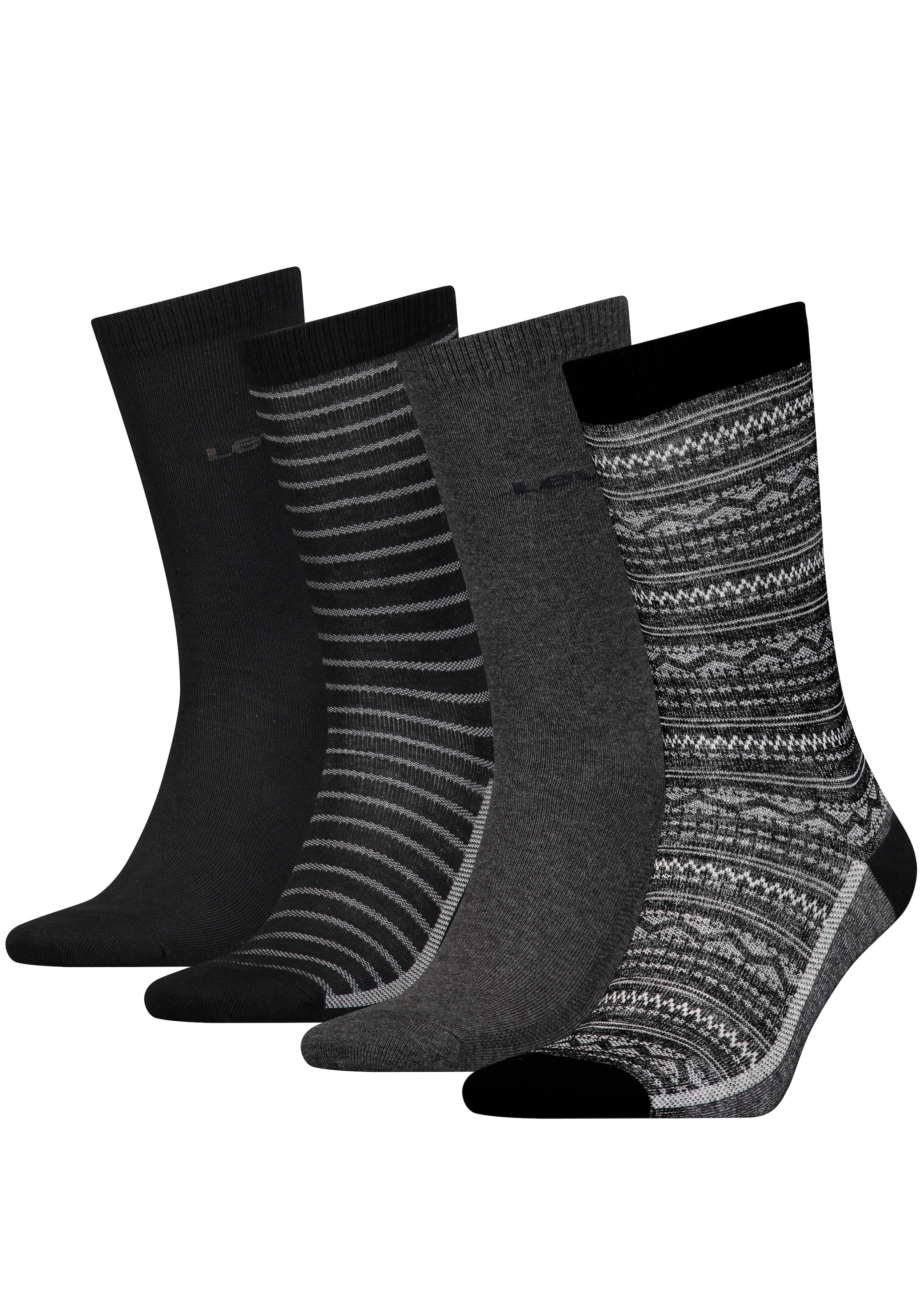Socken, (Packung, 4 Paar)