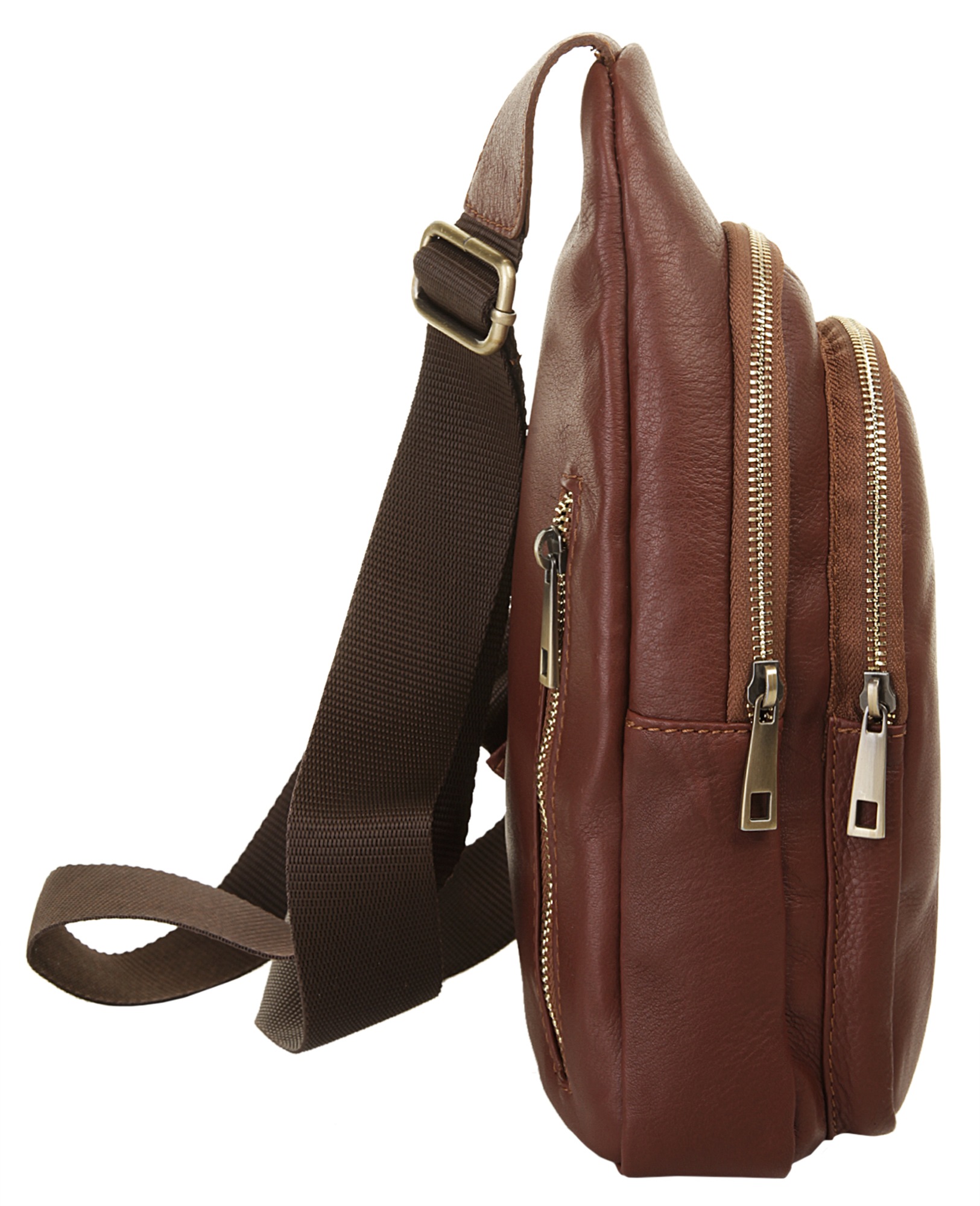 Piké Umhängetasche, echt Leder, Made in Italy