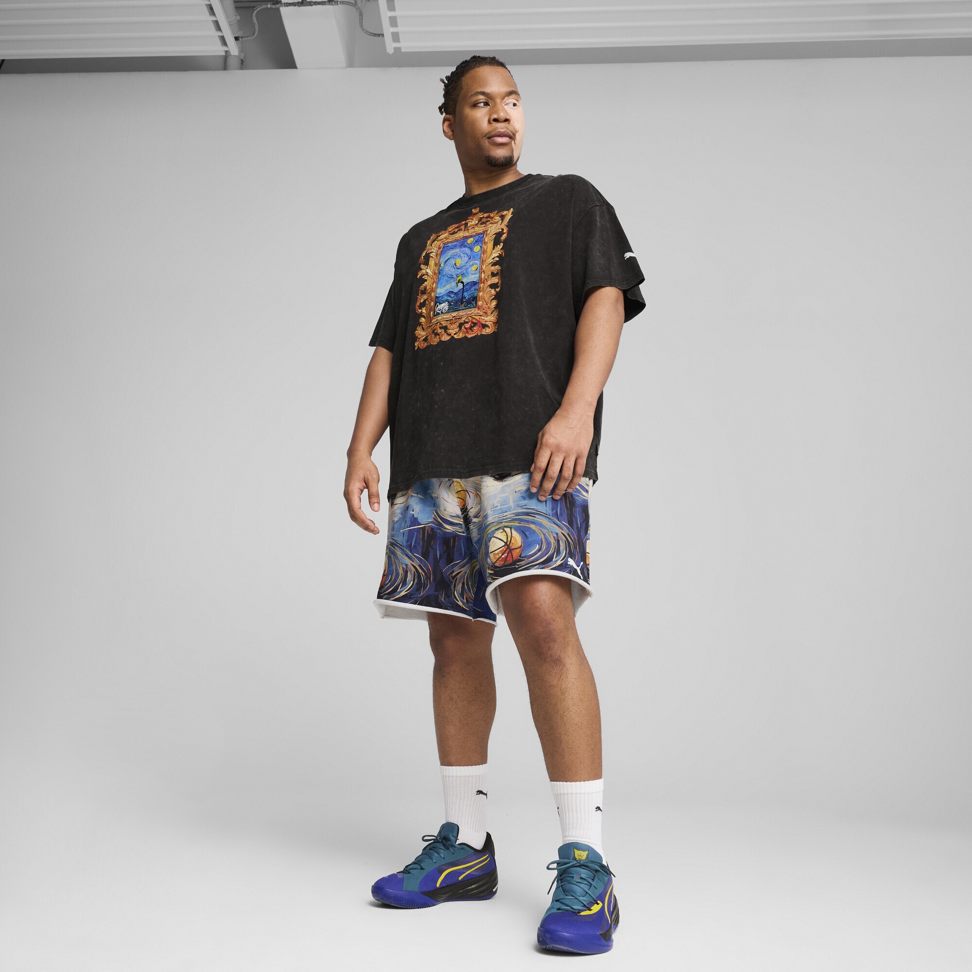 PUMA Trainingsshirt »Dylan Exhibit Basketballshirt Herren«