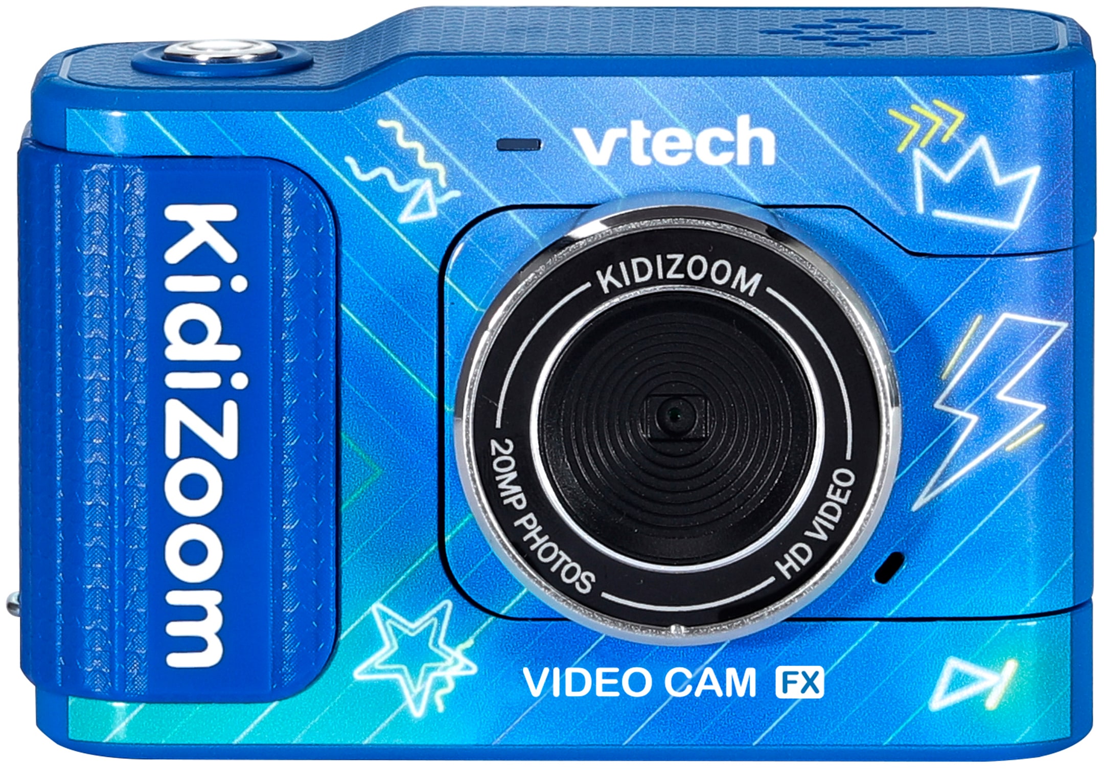 "Kinderkamera VTECH ""KidiZoom Video Cam FX"", blau, Fotokameras, Kinder"