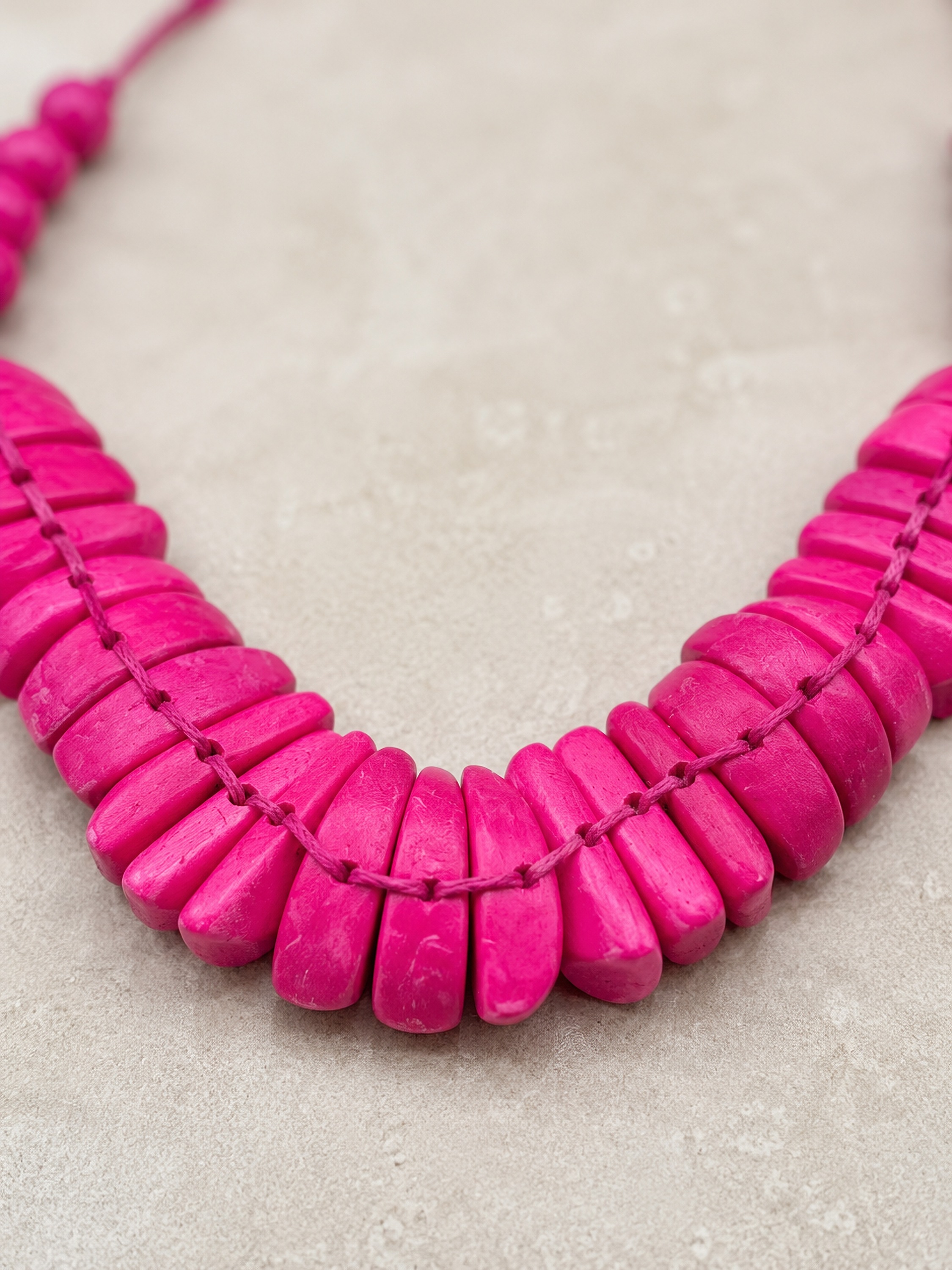 COLLEZIONE ALESSANDRO Kette mit Anhänger »Rio« stylische Holzkette