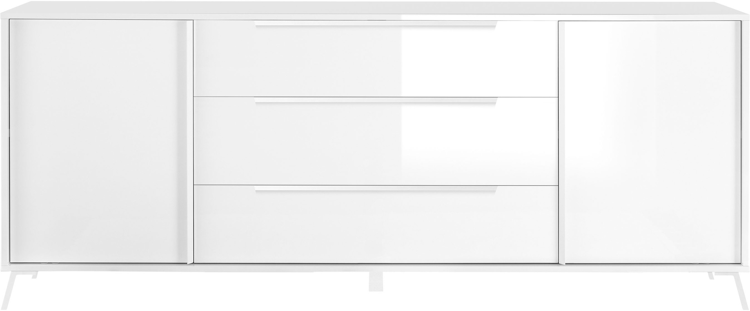 Home affaire Sideboard "City" Breite ca. 205 cm günstig online kaufen