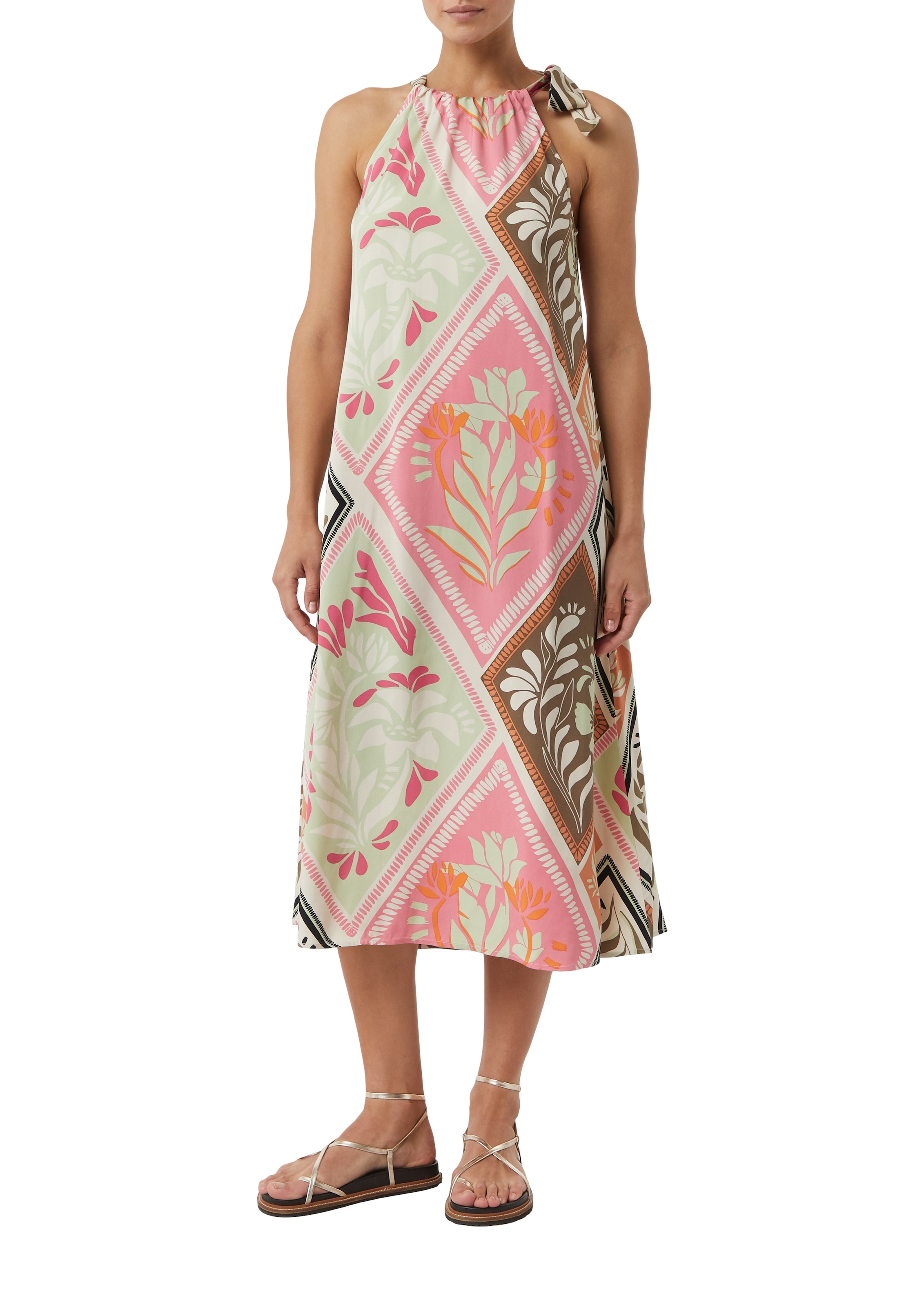 Comma Trägerkleid, mit floralem Muster günstig online kaufen