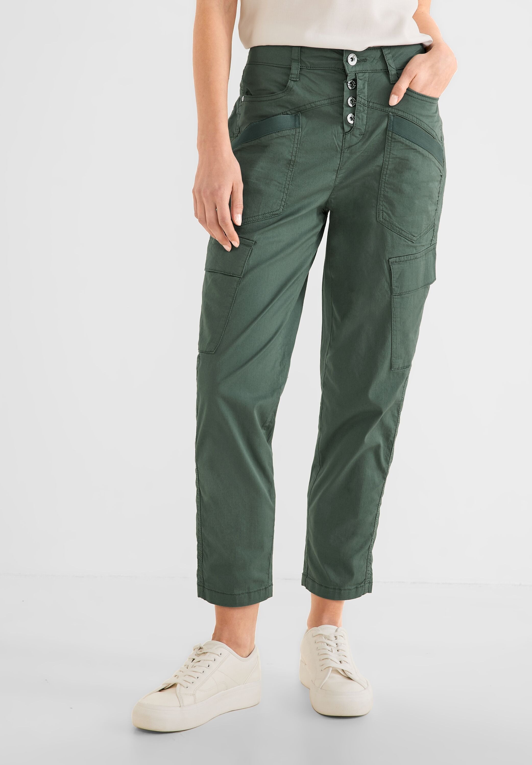 STREET ONE Cargohose, High Waist kaufen
