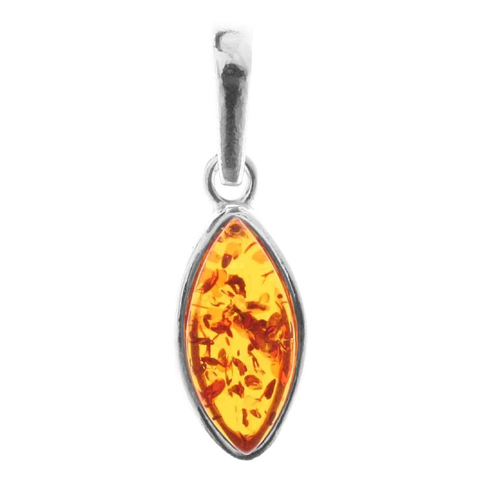 Kettenanhänger OSTSEE-SCHMUCK "Ostsee-Schmuck Anhänger Tadira Anhänger Tadira", weiß, Schmuckanhänger, Damen, 26 x 8mm, Silber 925 (Sterlingsilber), 1,4 g, Kettenanhänger 3
