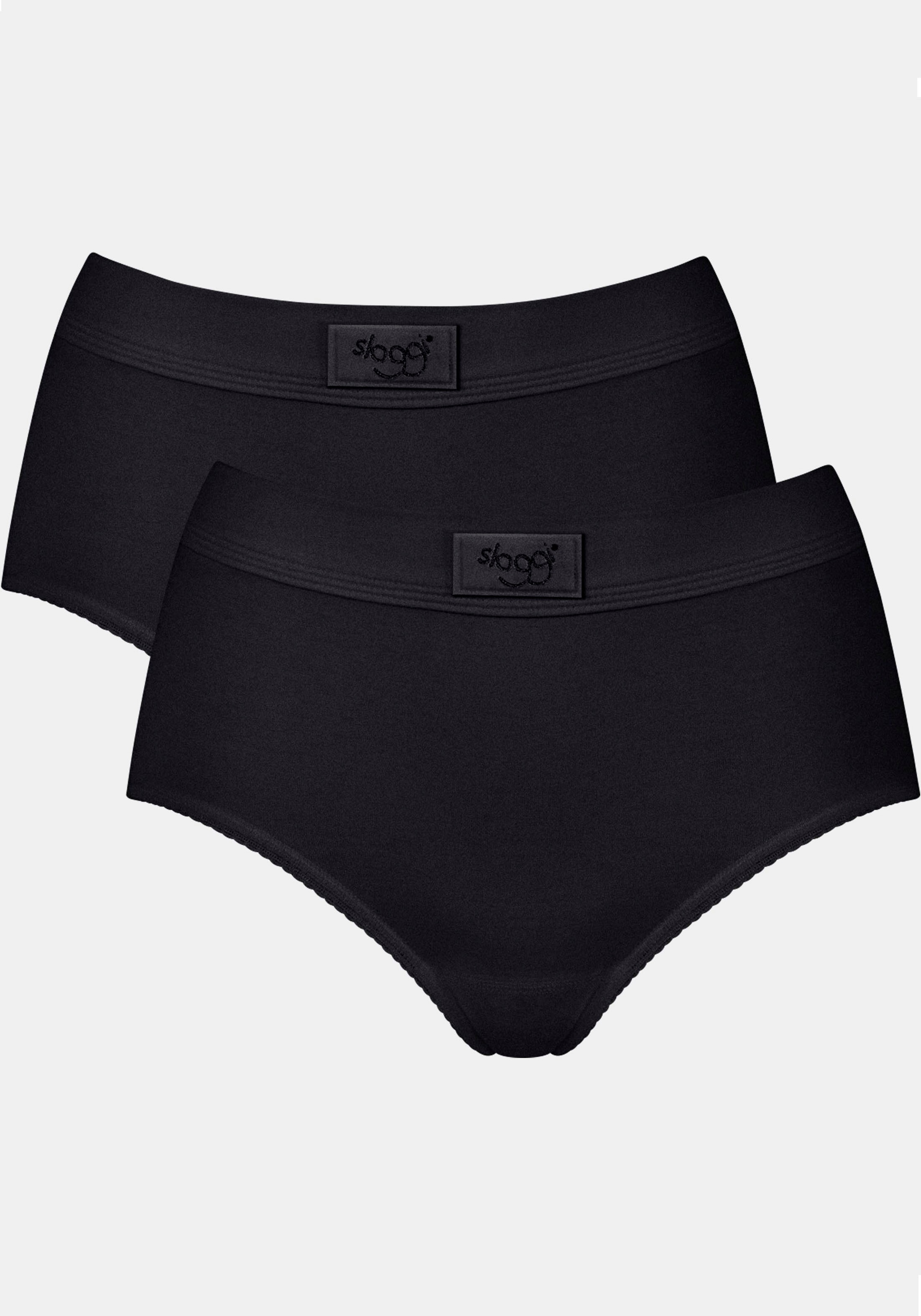 sloggi Maxislip "Double Comfort", (2er Pack), Baumwollmix, elastisch, weich günstig online kaufen