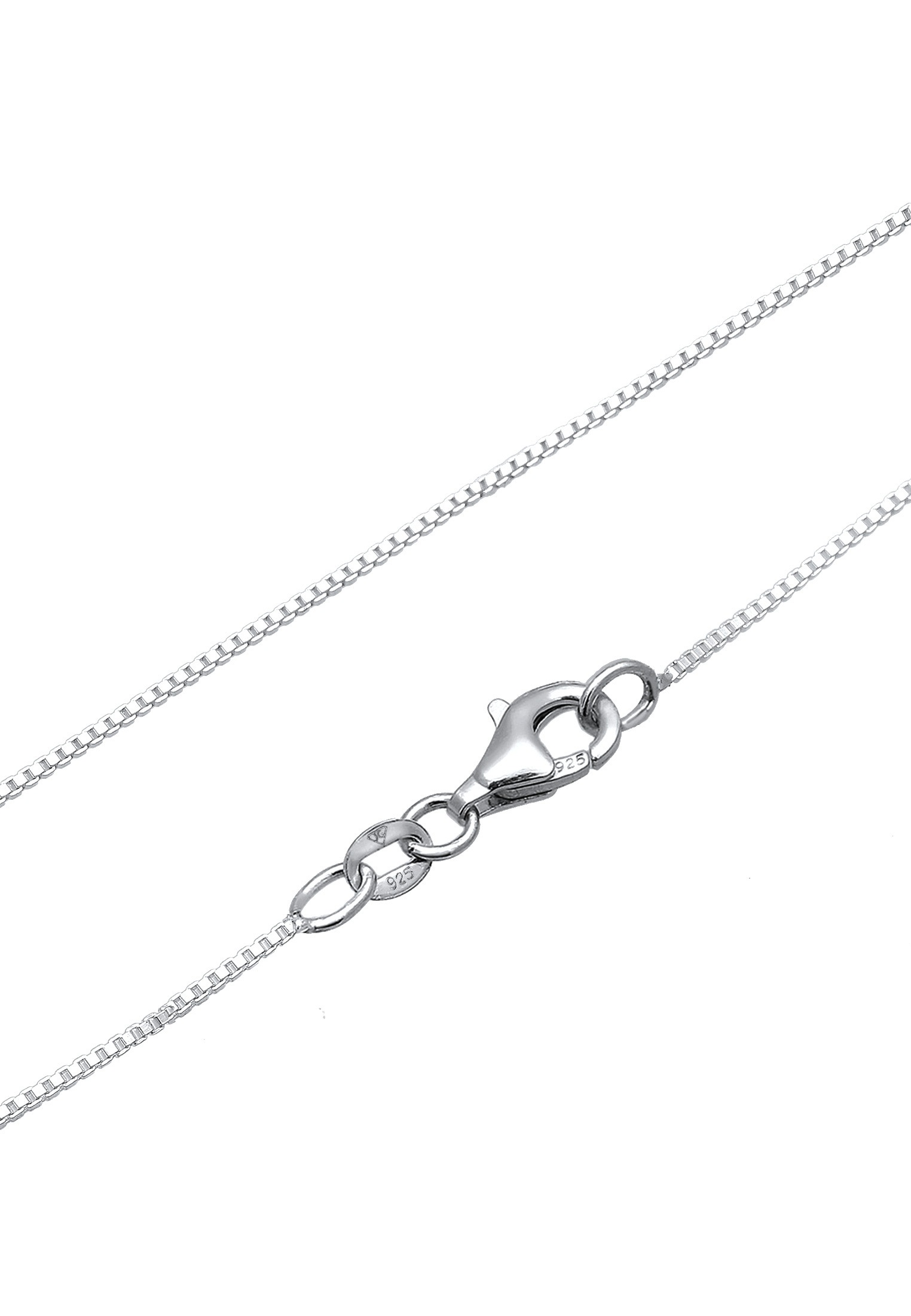 Elli Schmuckset »Plättchen Organic Kette Ohrhänger 925 Silber«