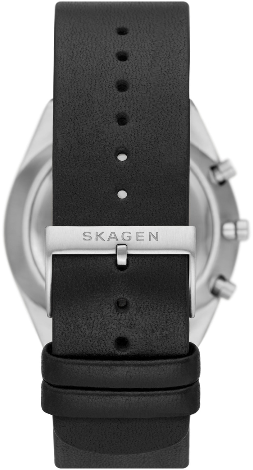 Skagen Chronograph »Grenen Chronograph, SKW6820«, Quarzuhr, Armbanduhr, Herrenuhr, Stoppfunktion, Nachhaltigkeitssiegel