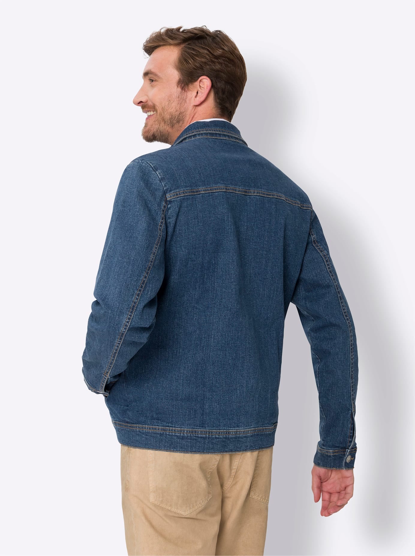 Classic Jeansjacke, ohne Kapuze