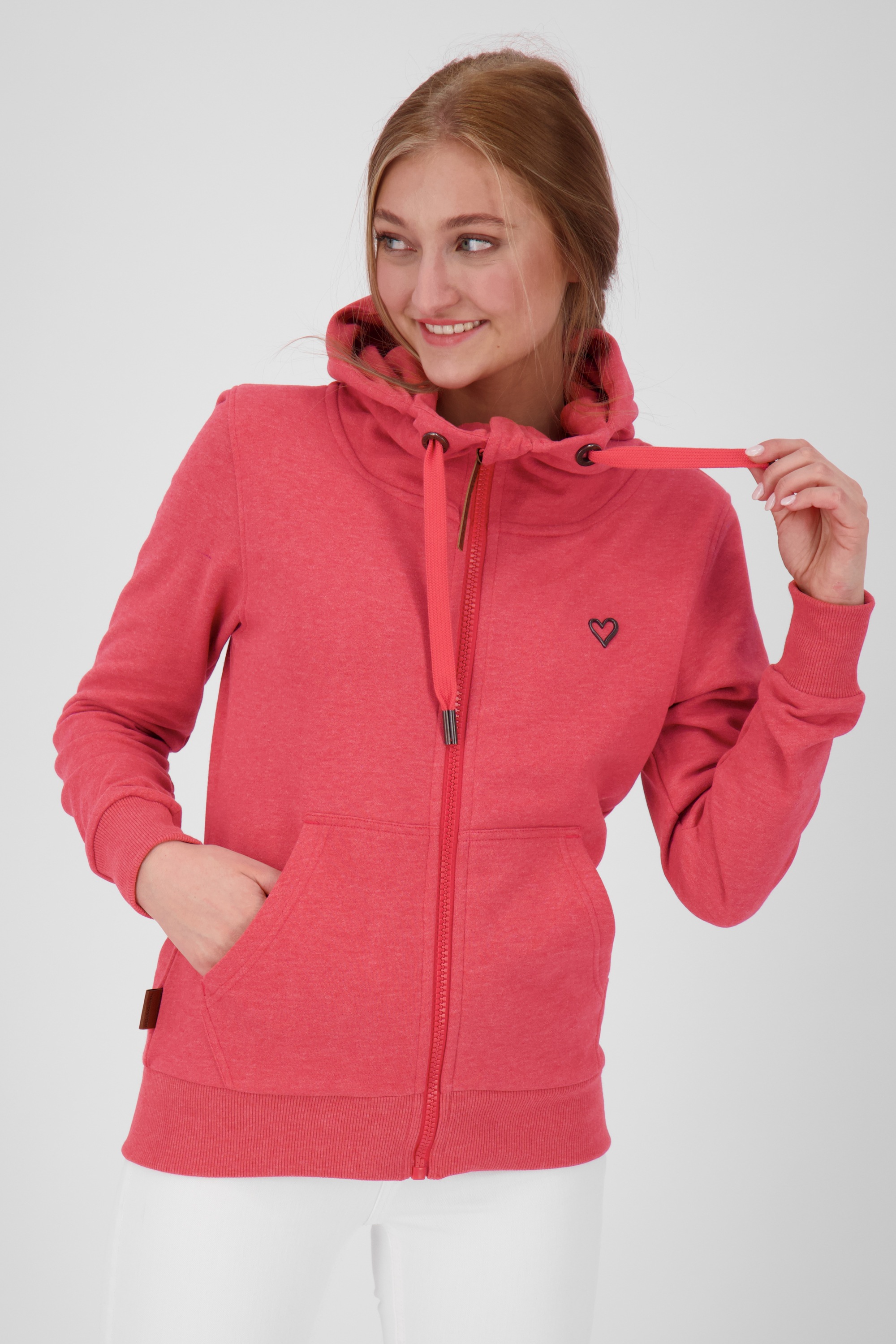 Alife & Kickin Kapuzensweatjacke "Damen YasminAK A" günstig online kaufen