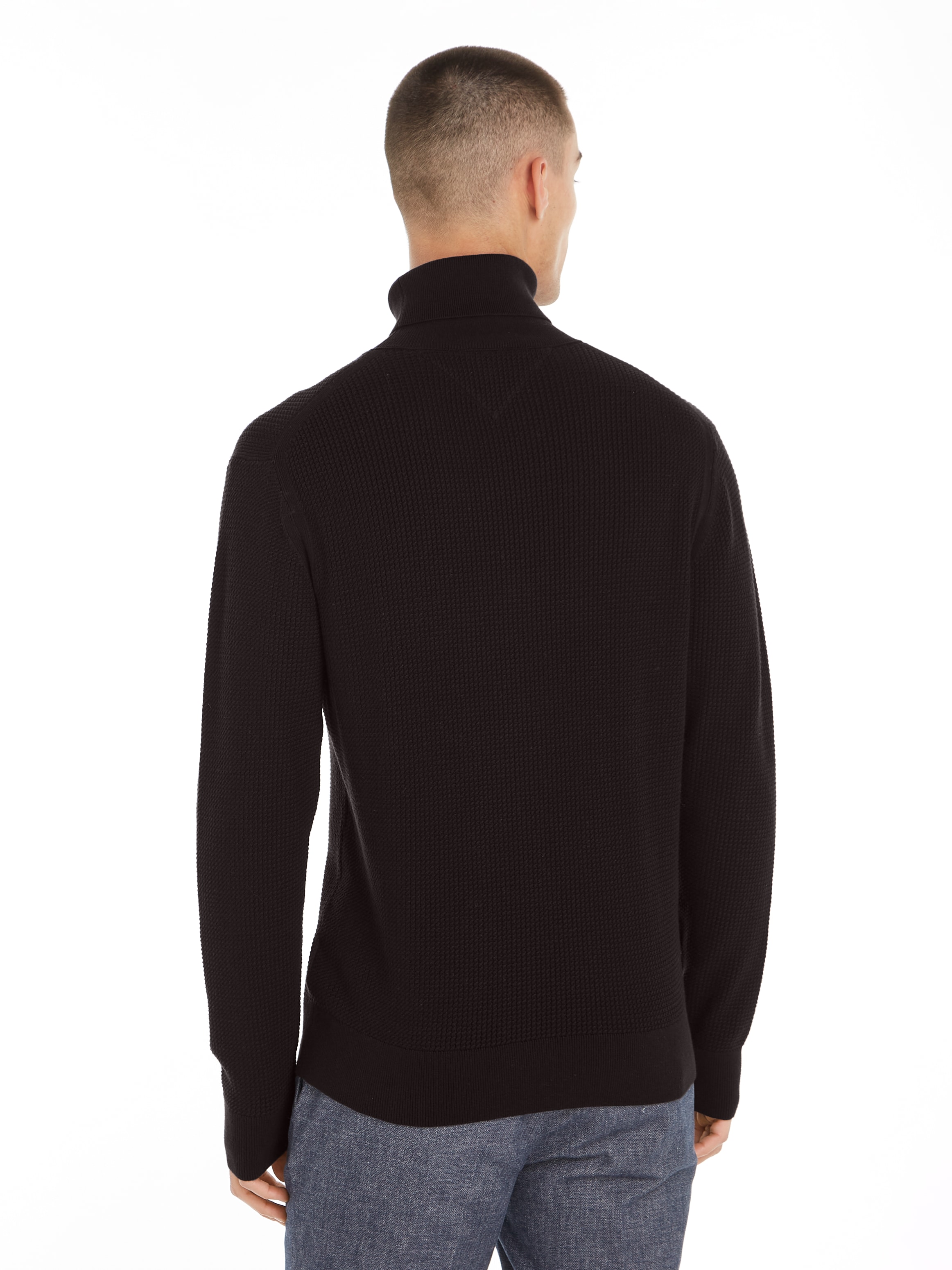 Tommy Hilfiger Rollkragenpullover »STRUCTURE ROLL NECK«